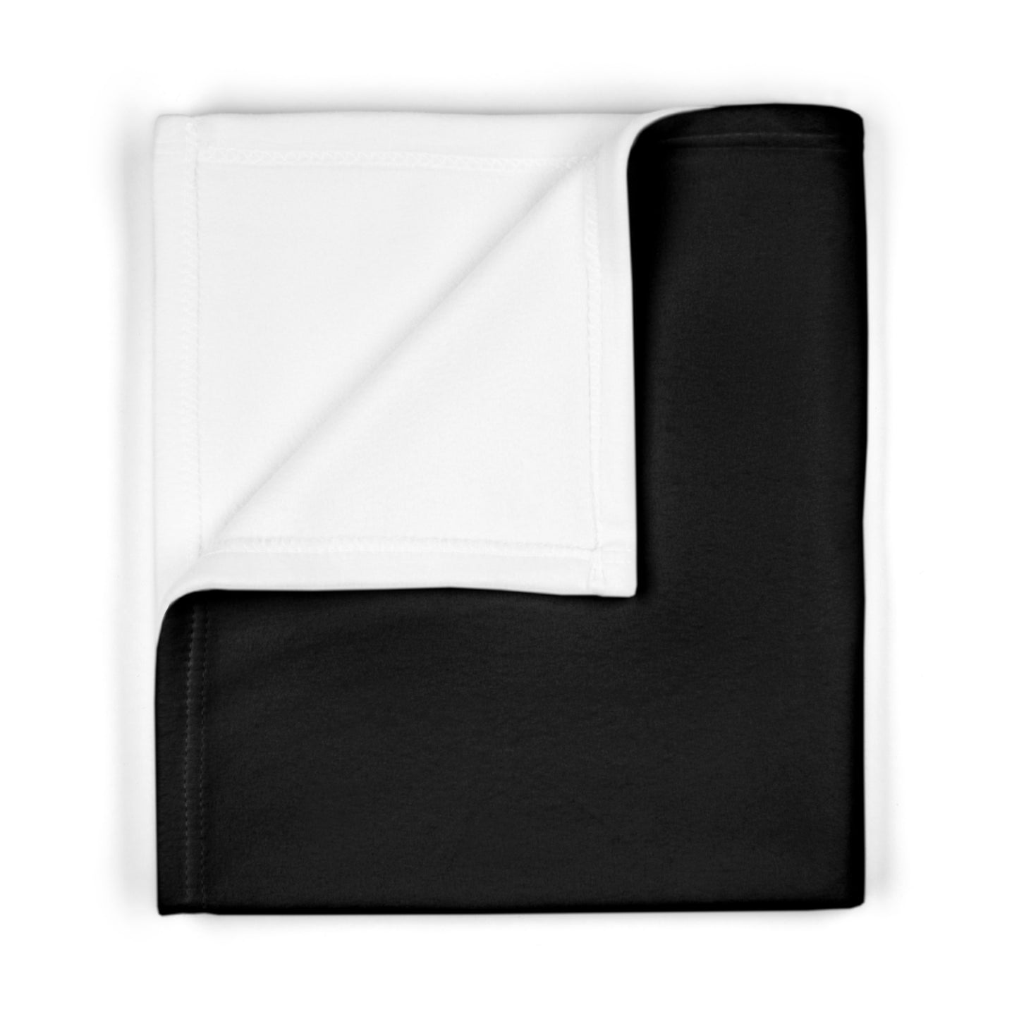 Soft Fleece Baby Blanket (Black)