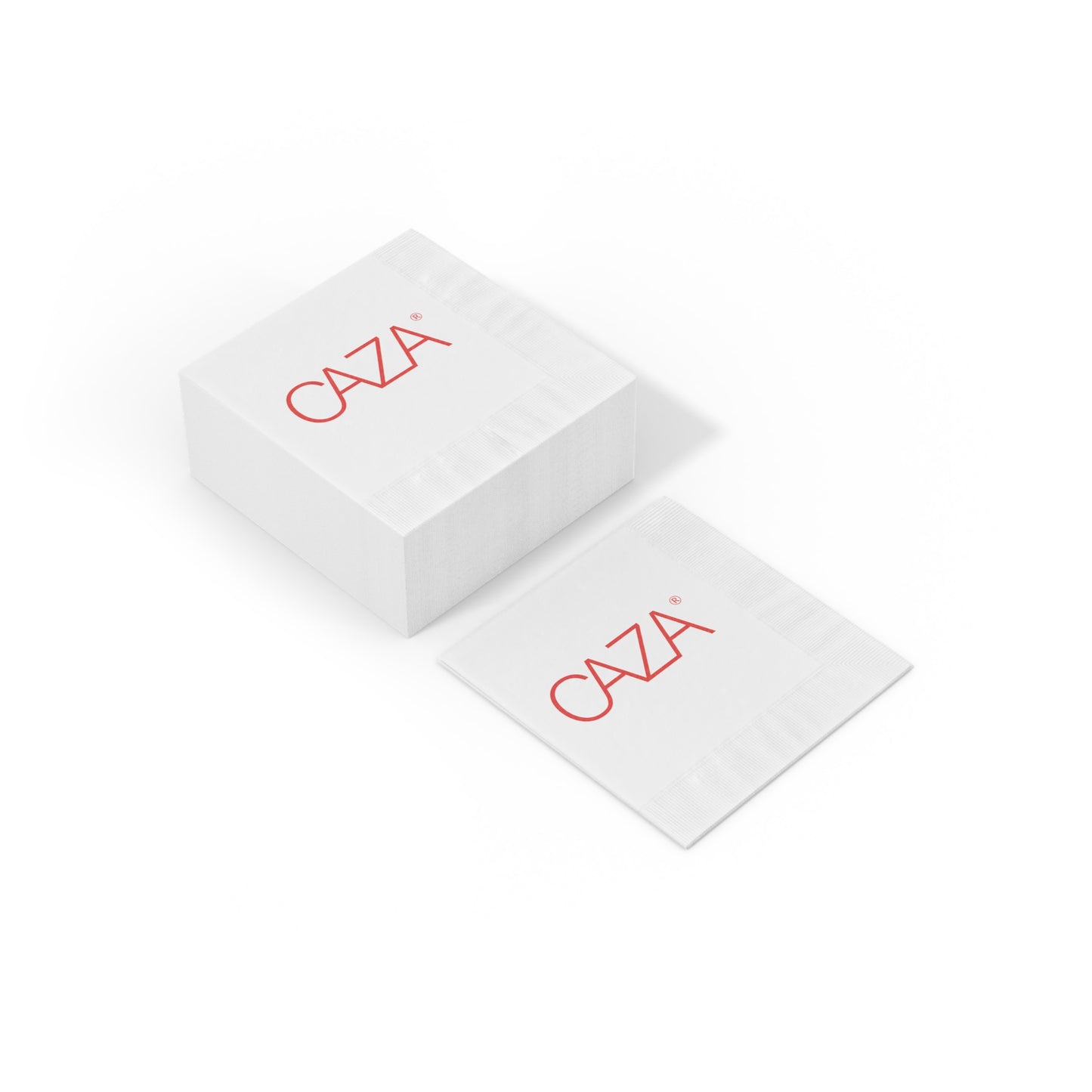 White Coined Napkins