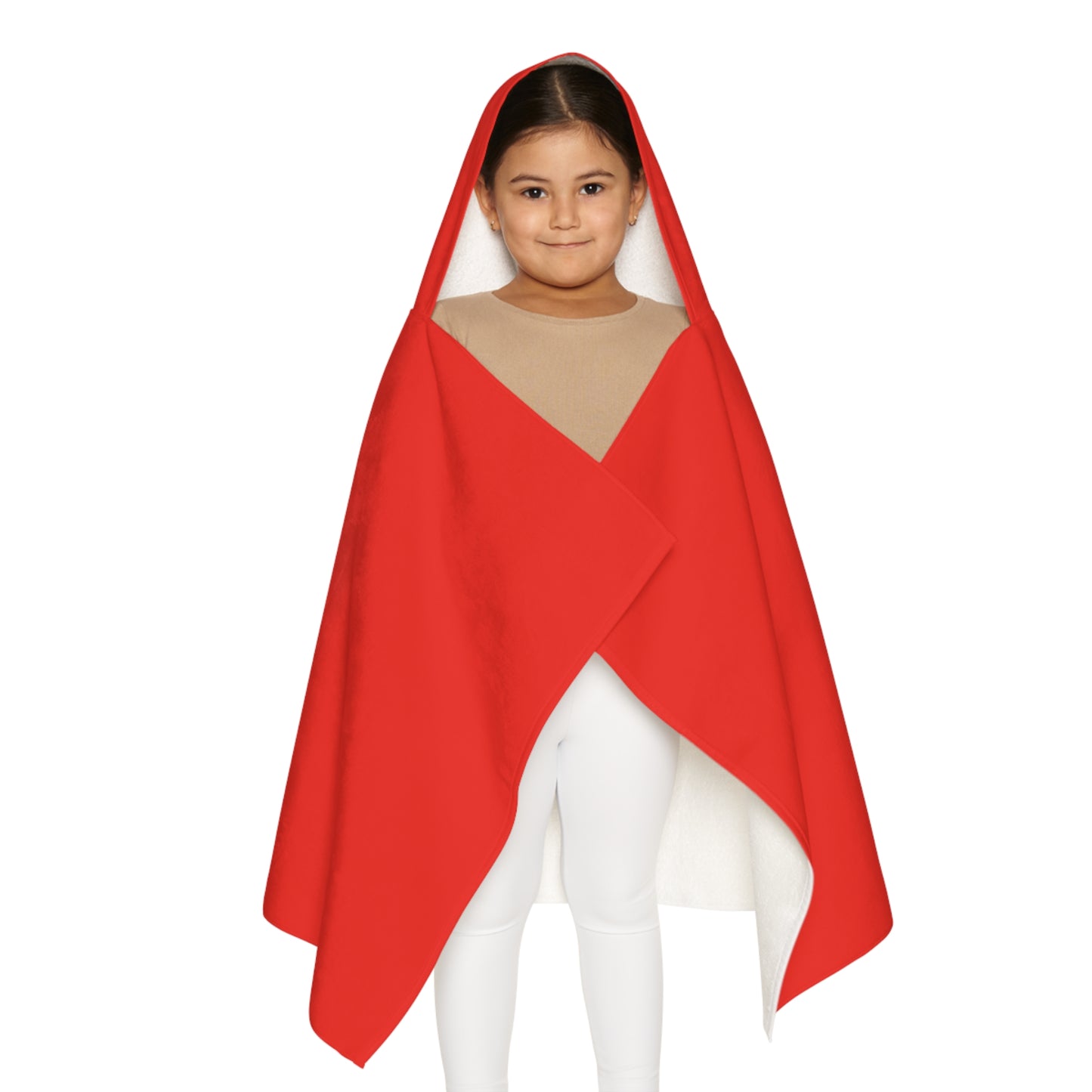 Youth Hooded Towel (Red)