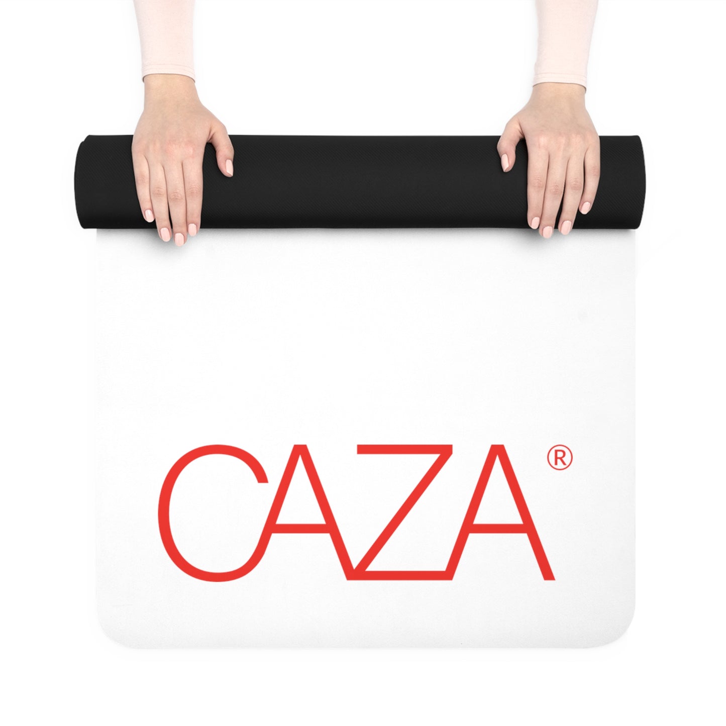 Rubber Yoga Mat (White)