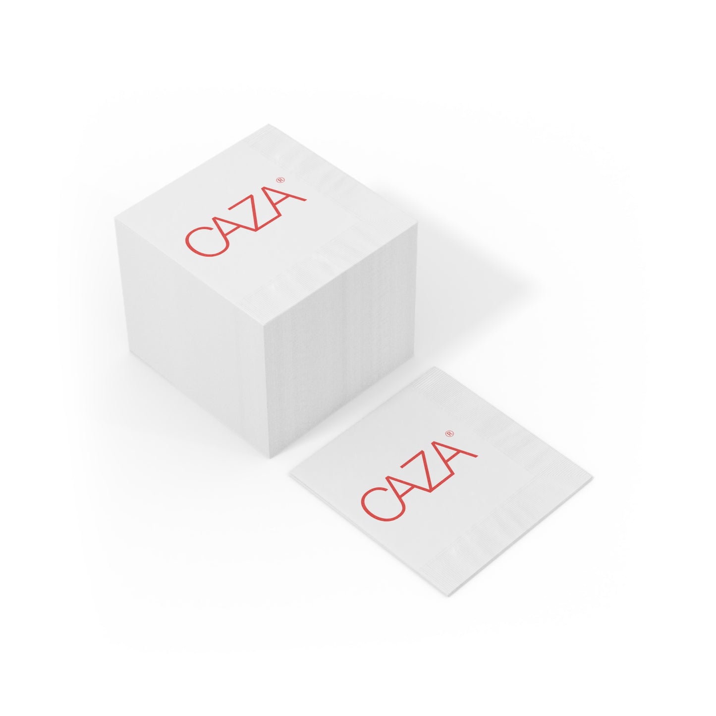 White Coined Napkins