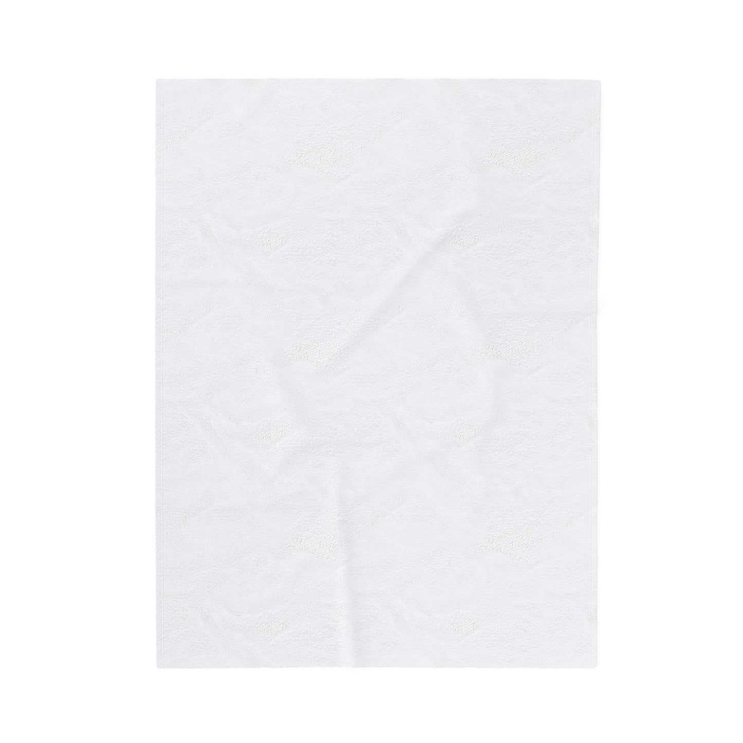 Velveteen Plush Blanket (Black with Red Logo)