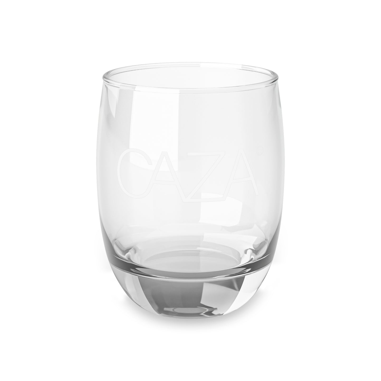 Whiskey Glass | White CAZA® Logo