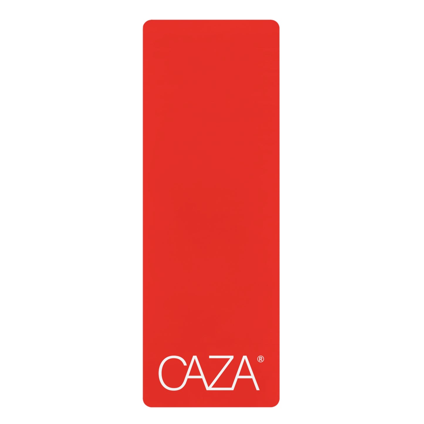 Rubber Yoga Mat (Red)