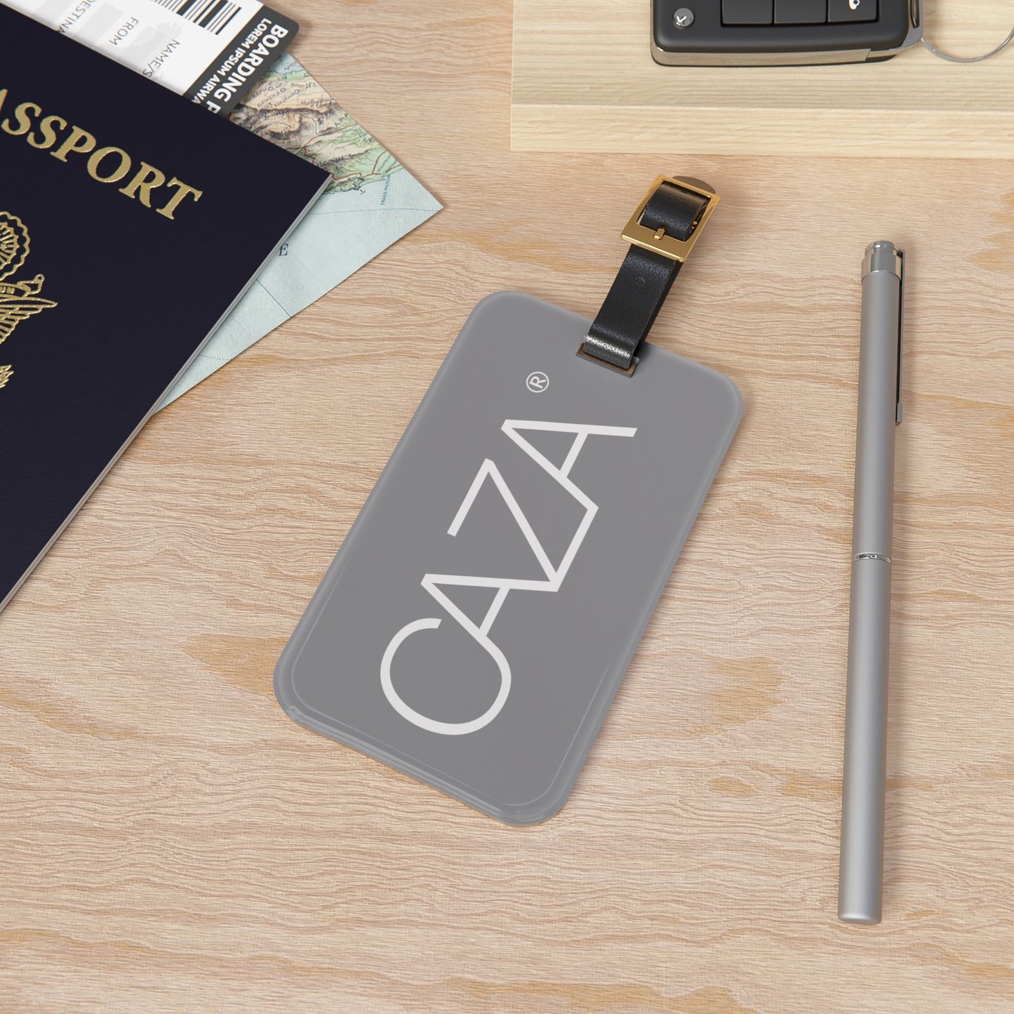 Luggage Tag (Grey)