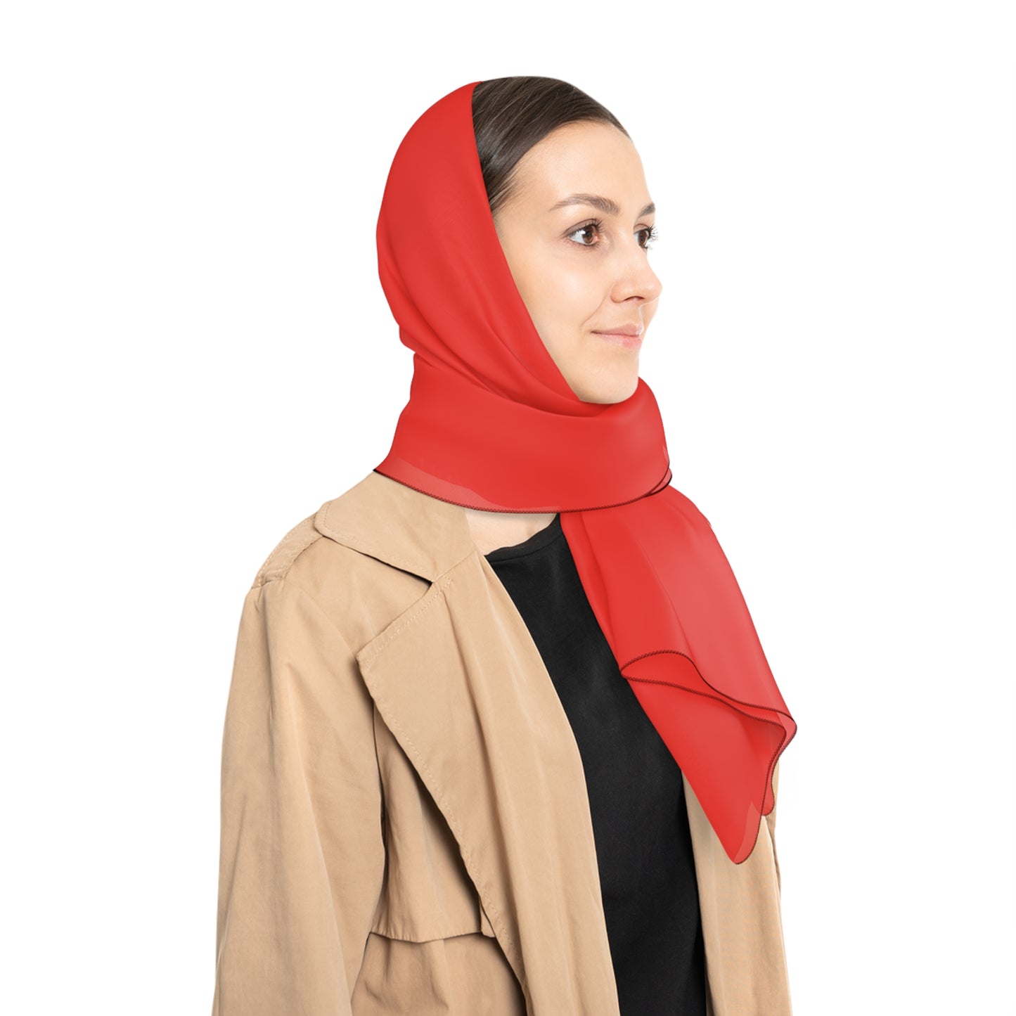 Poly Scarf (Red)