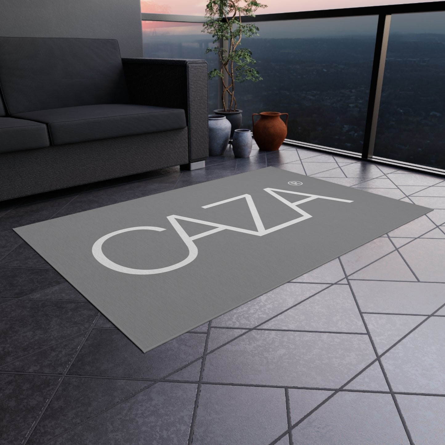 Outdoor Rug (Grey)
