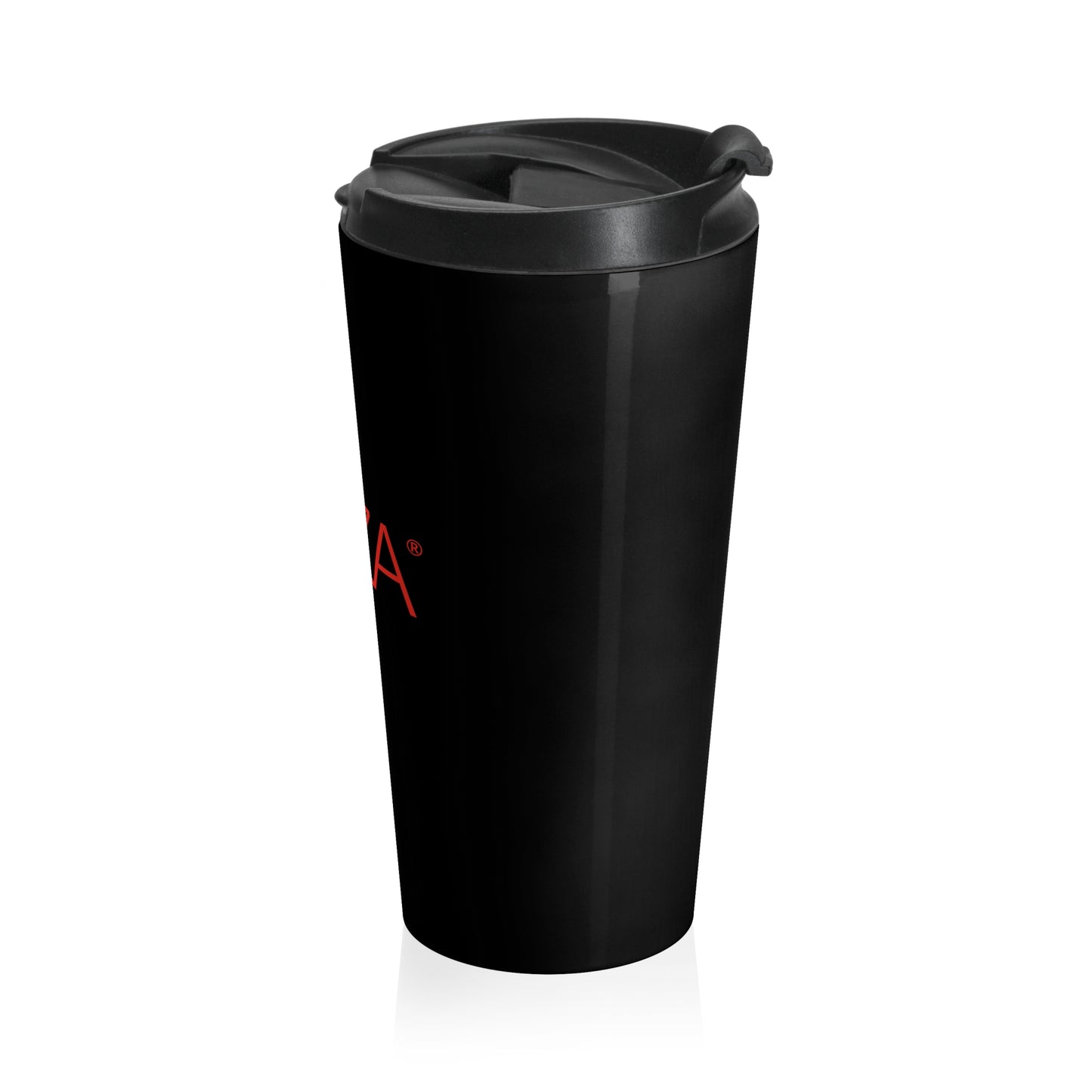 Stainless Steel Travel Mug (Black)