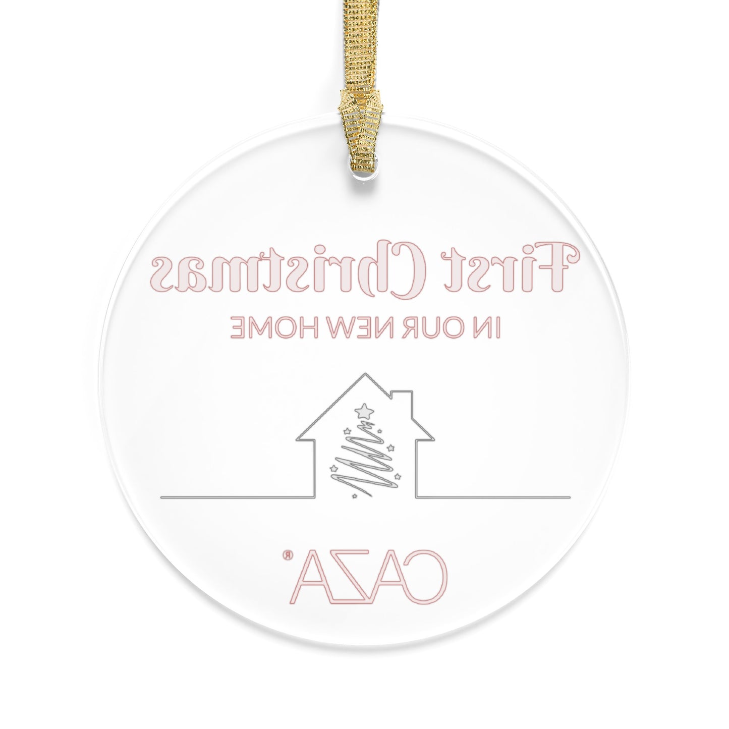 1st Christmas Acrylic Ornaments