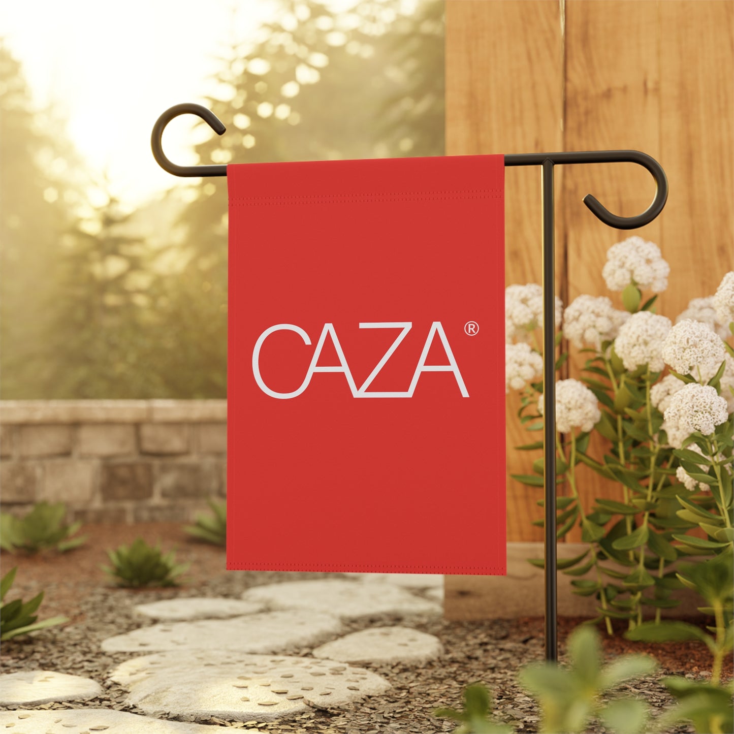 Garden & House Banner (Red)