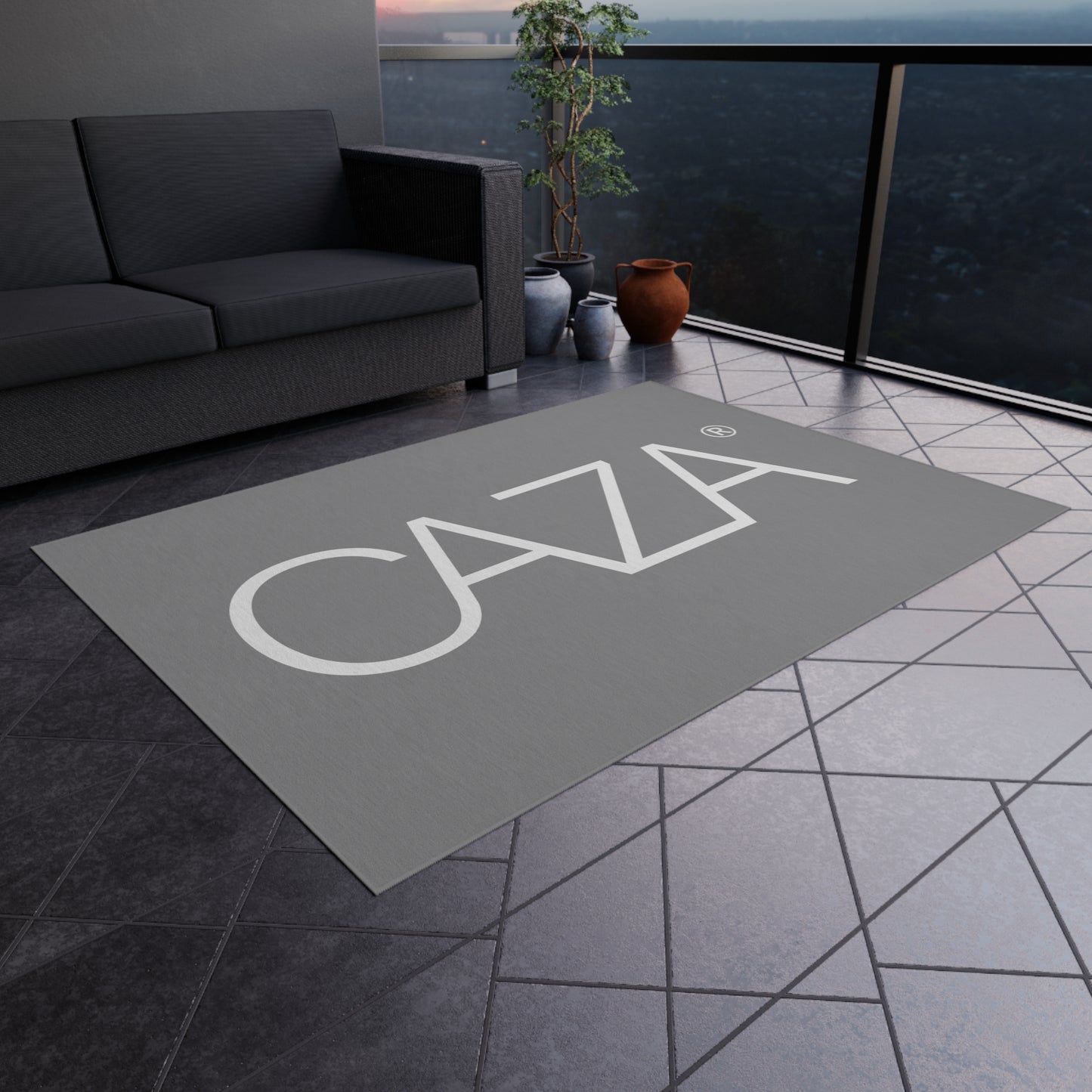 Outdoor Rug (Grey)
