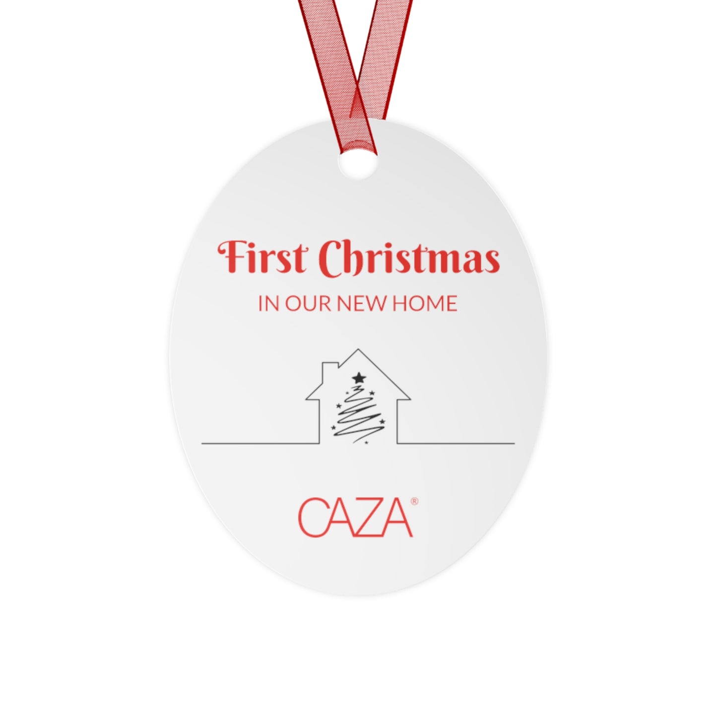 1st Christmas Metal Ornaments