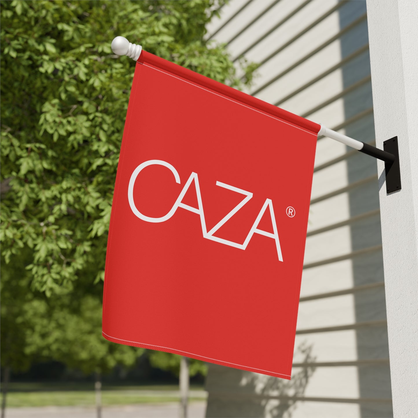 Garden & House Banner (Red)