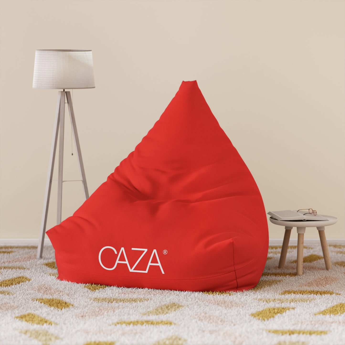 Bean Bag Chair Cover (Red)