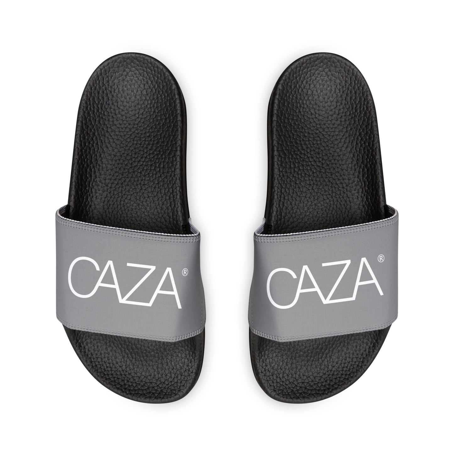 Youth PU Slide Sandals (Grey)