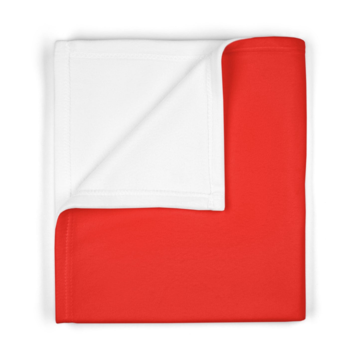 Soft Fleece Baby Blanket (Red)