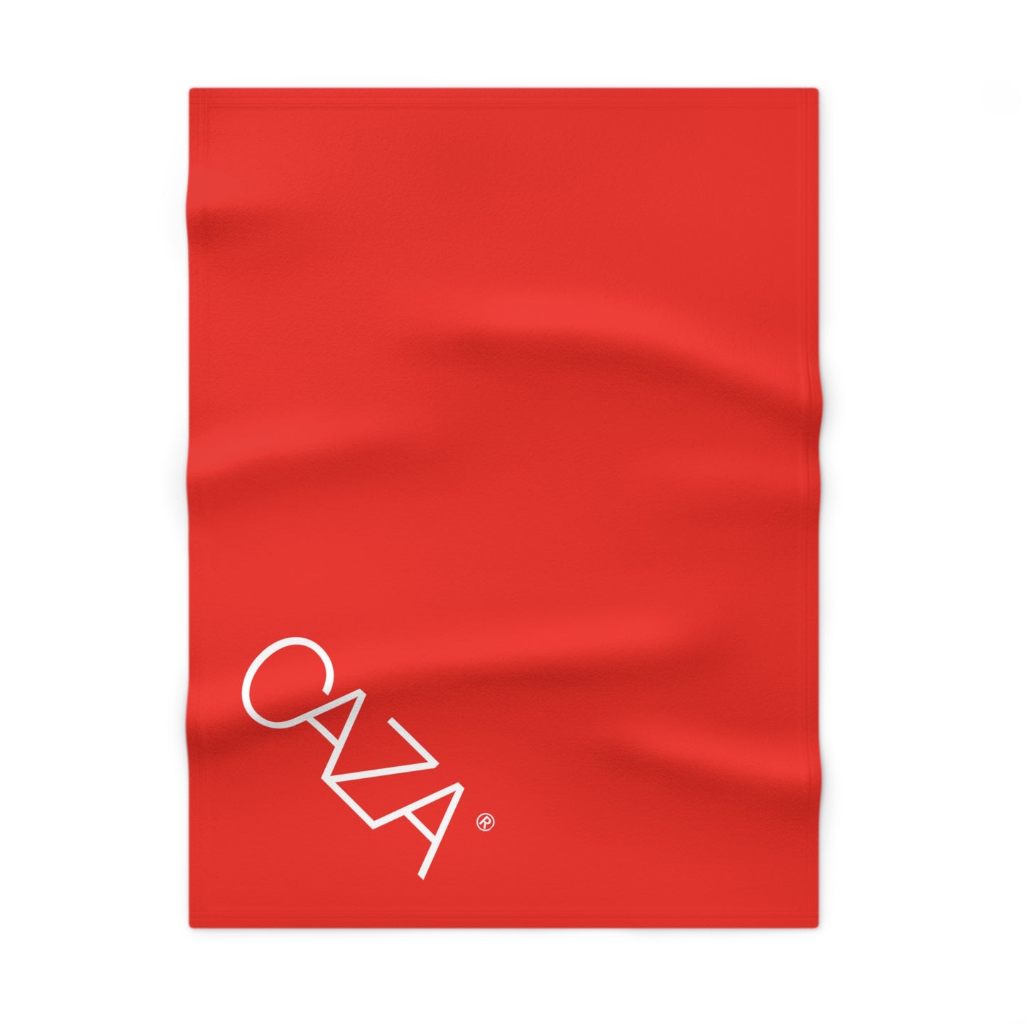 Soft Fleece Baby Blanket (Red)
