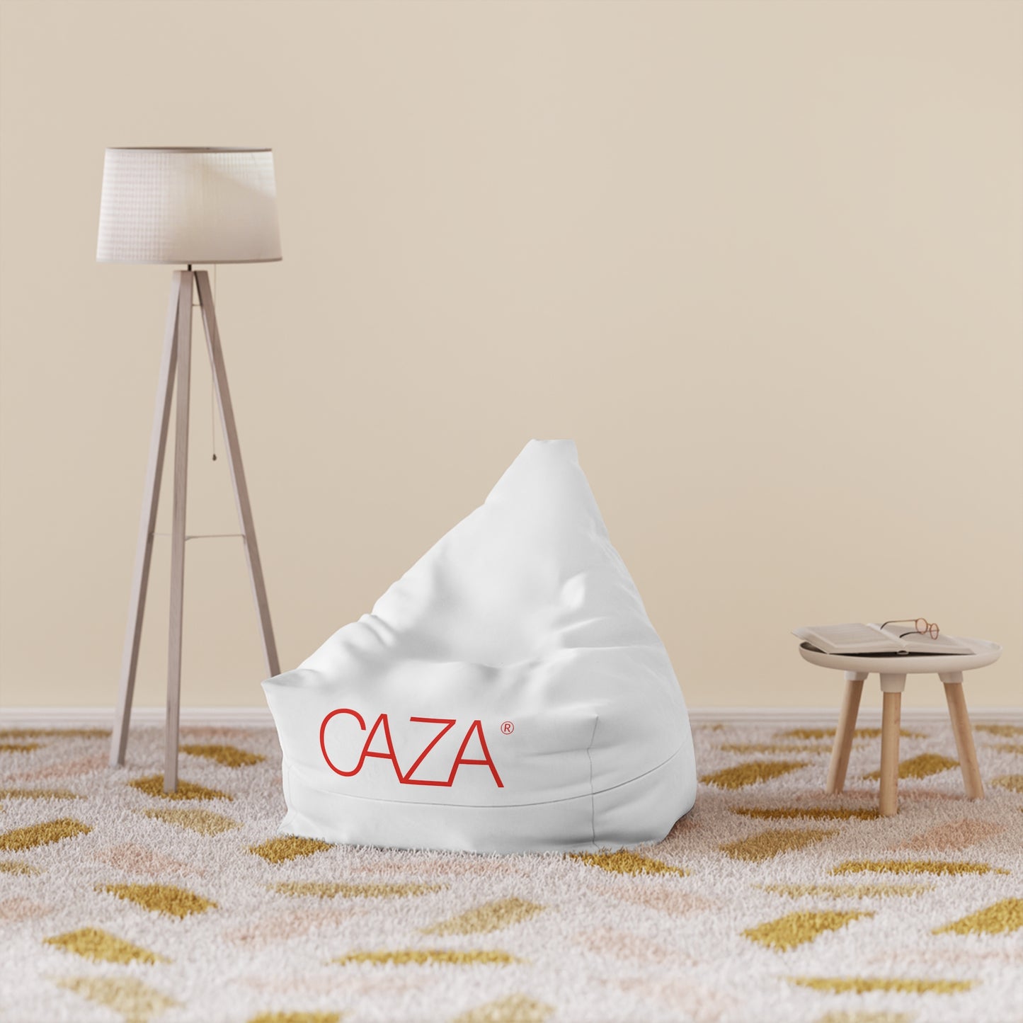 Bean Bag Chair Cover (White)