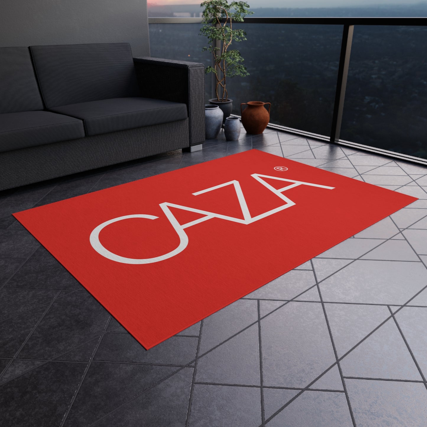 Outdoor Rug (Red)
