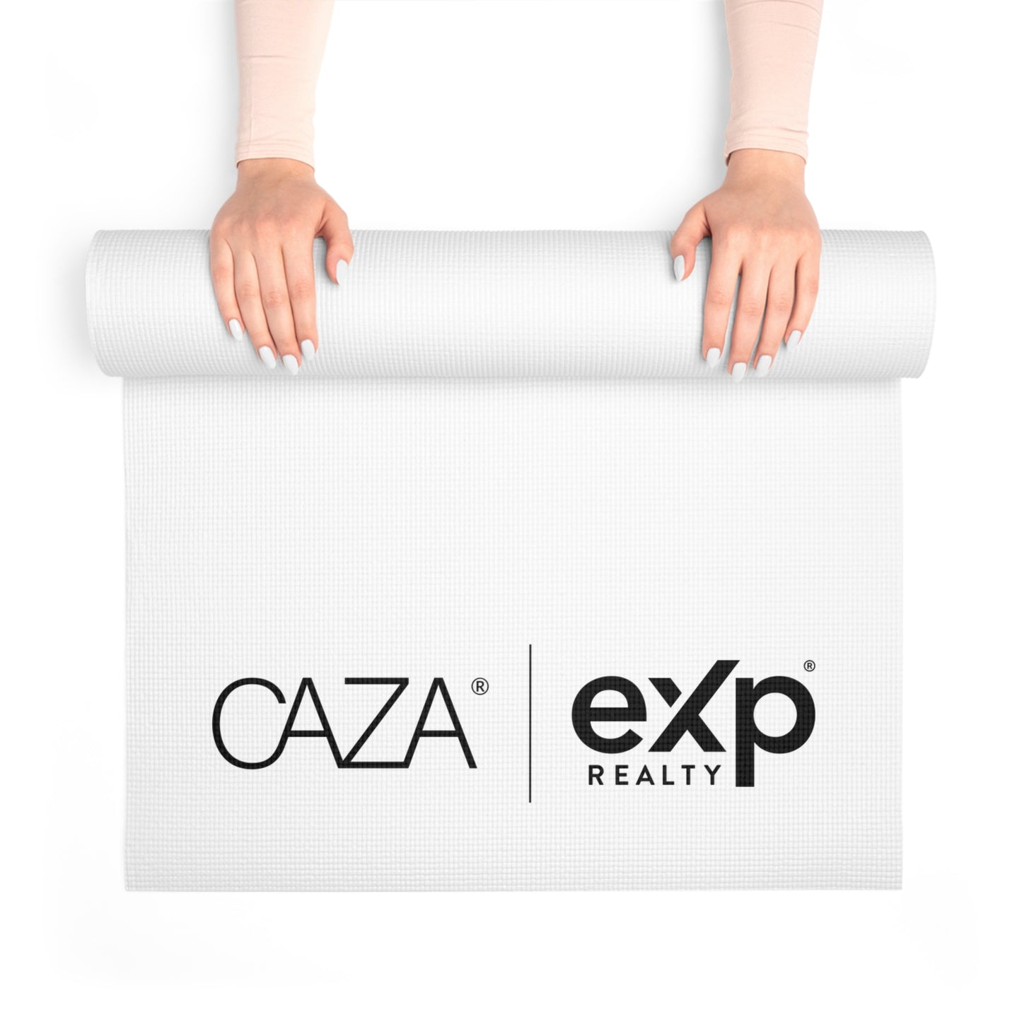 Foam Yoga Mat (White)