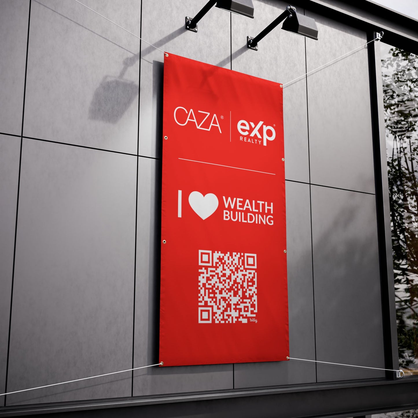 Join CAZA® | Vinyl Banners (Red)