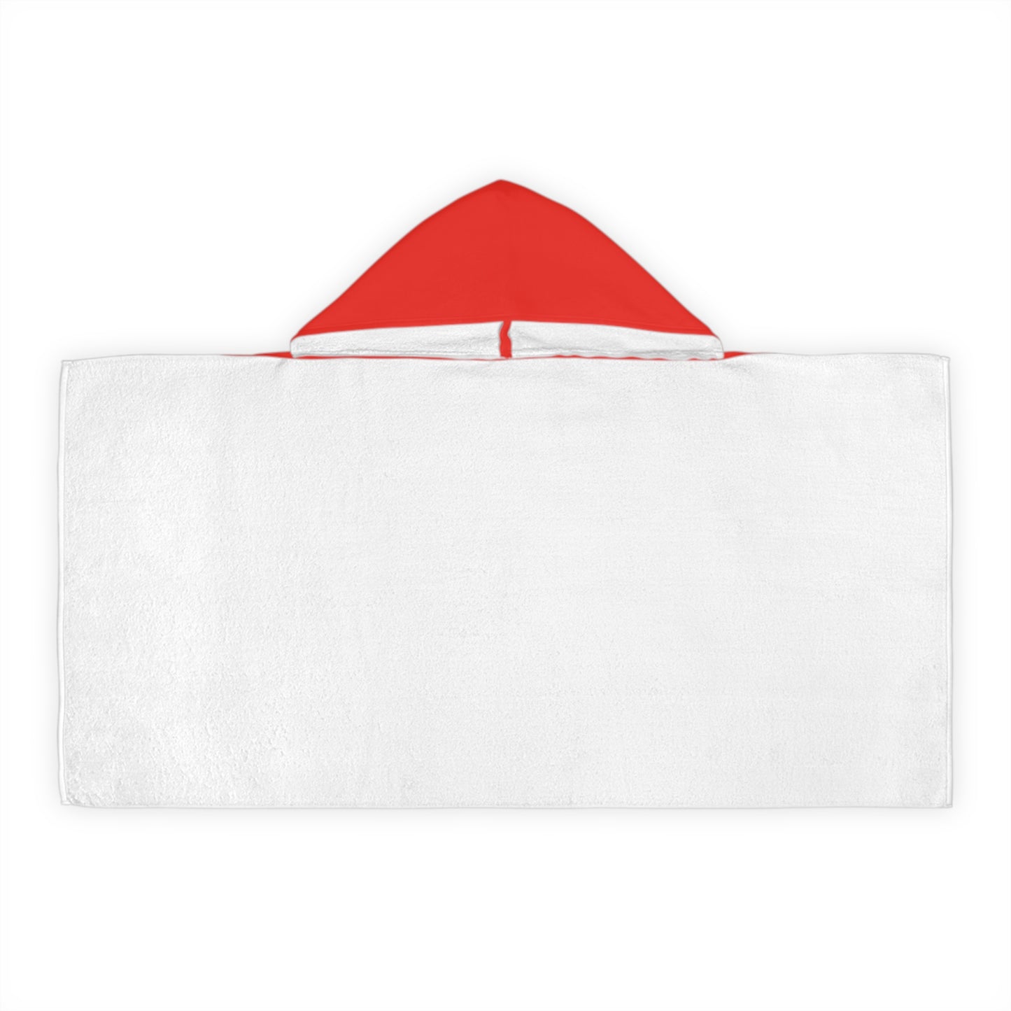 Youth Hooded Towel (Red)
