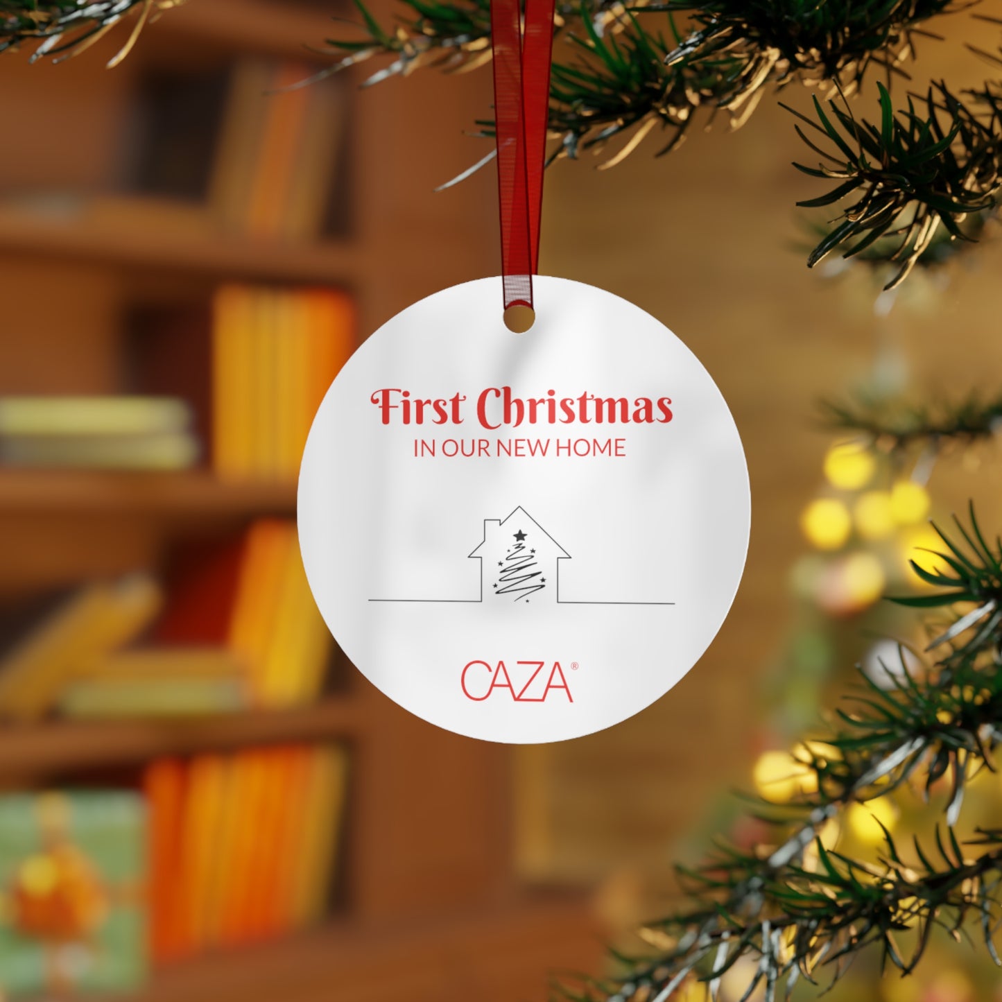 1st Christmas Metal Ornaments