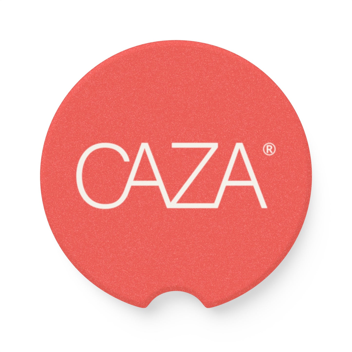 Soapstone Car Coaster (Red)