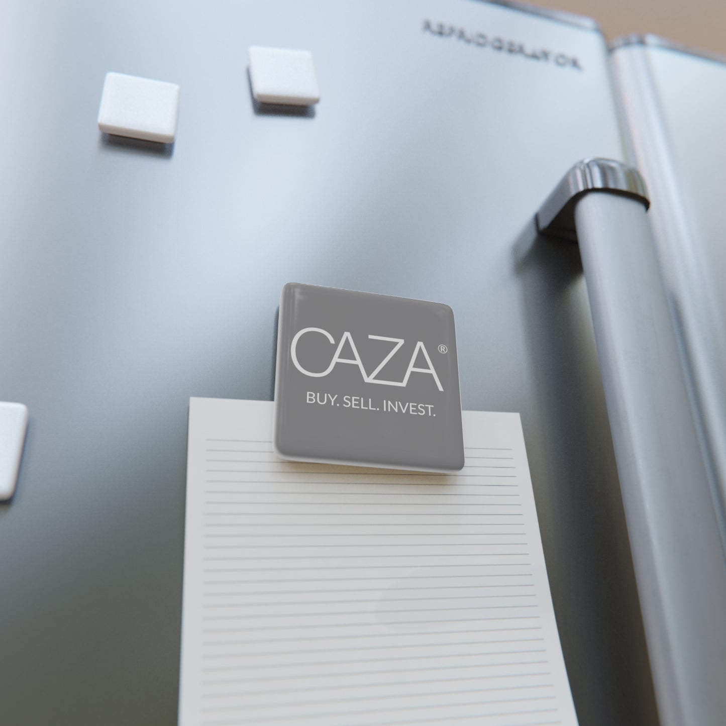 Porcelain Magnet (Grey)