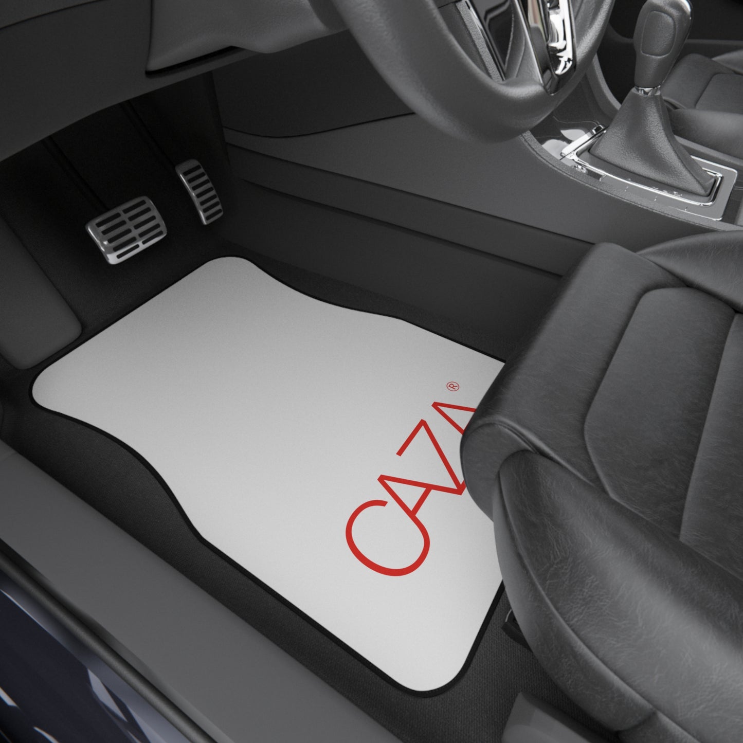 Front Car Mats x2 (White)