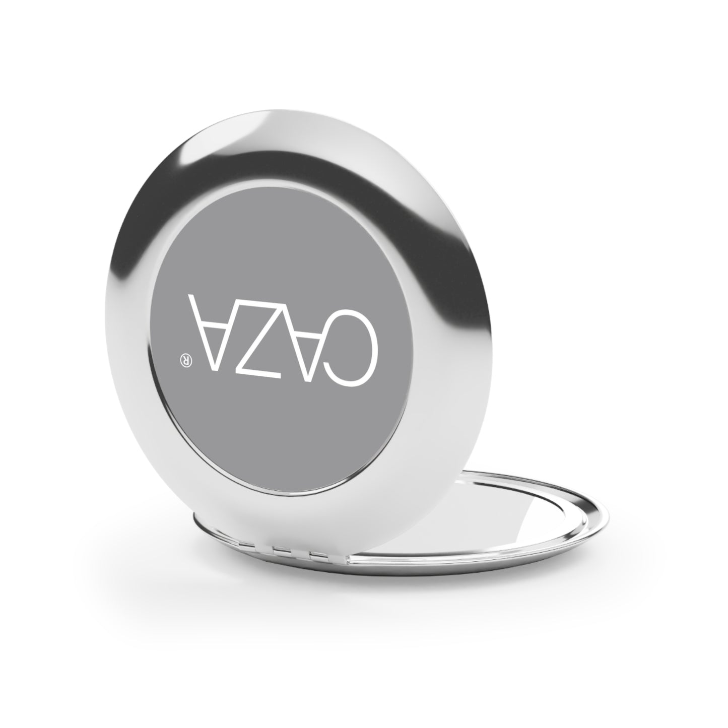 Compact Travel Mirror (Grey)