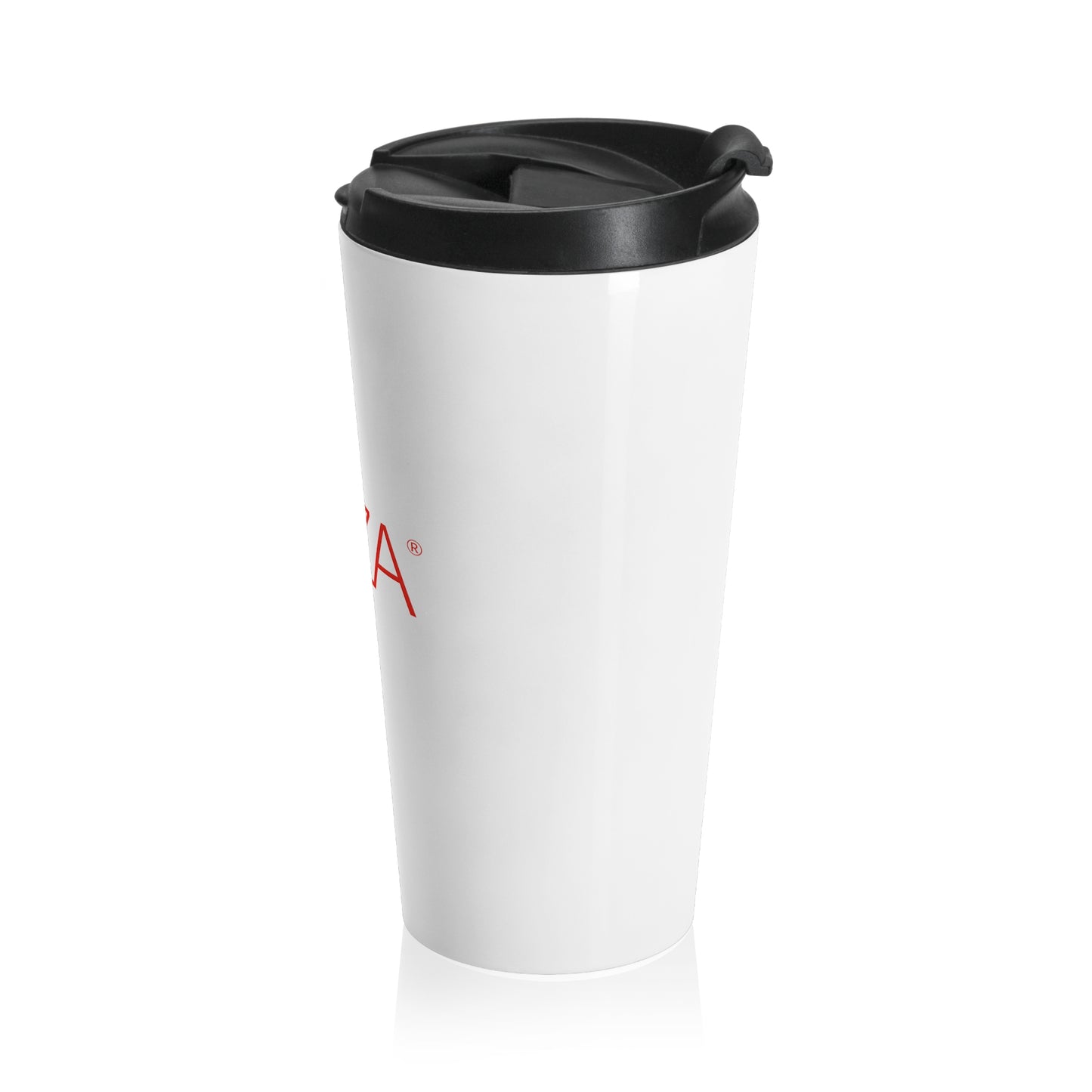 Stainless Steel Travel Mug (White)