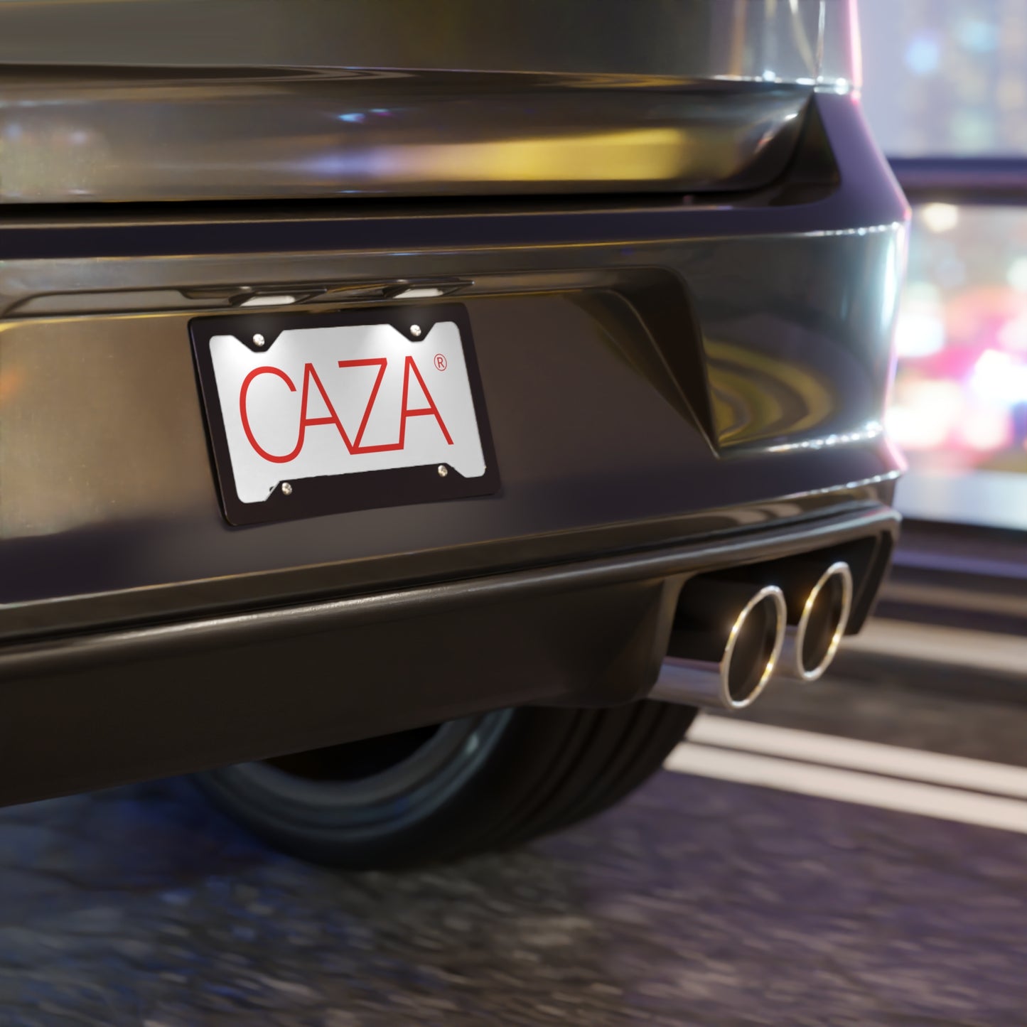 Vanity Plate (White)
