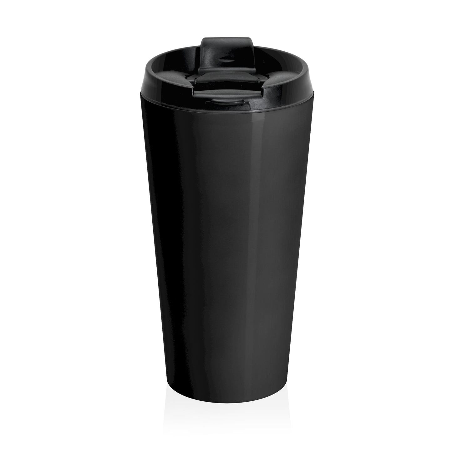 Stainless Steel Travel Mug (Black)