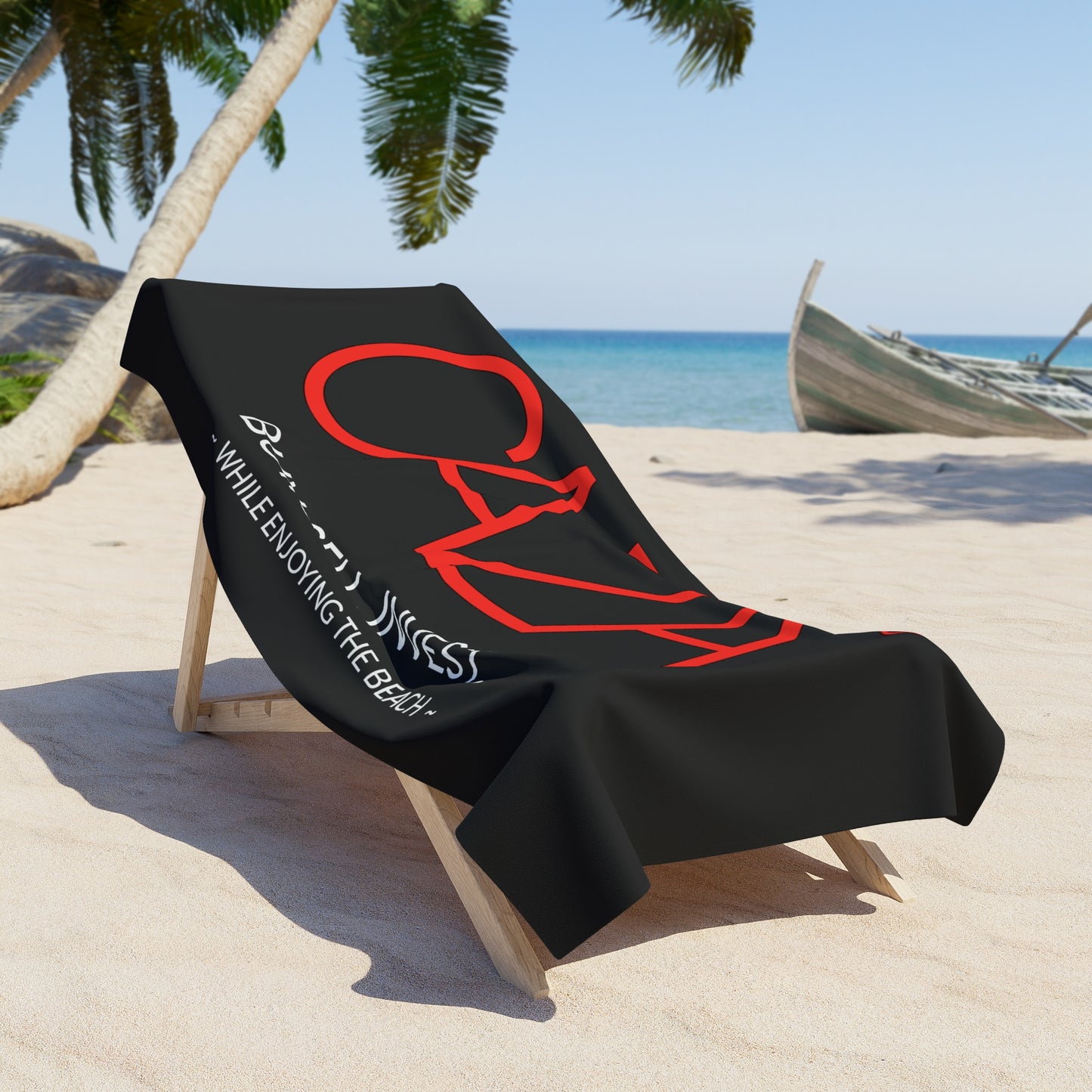 Beach Towel (Black)