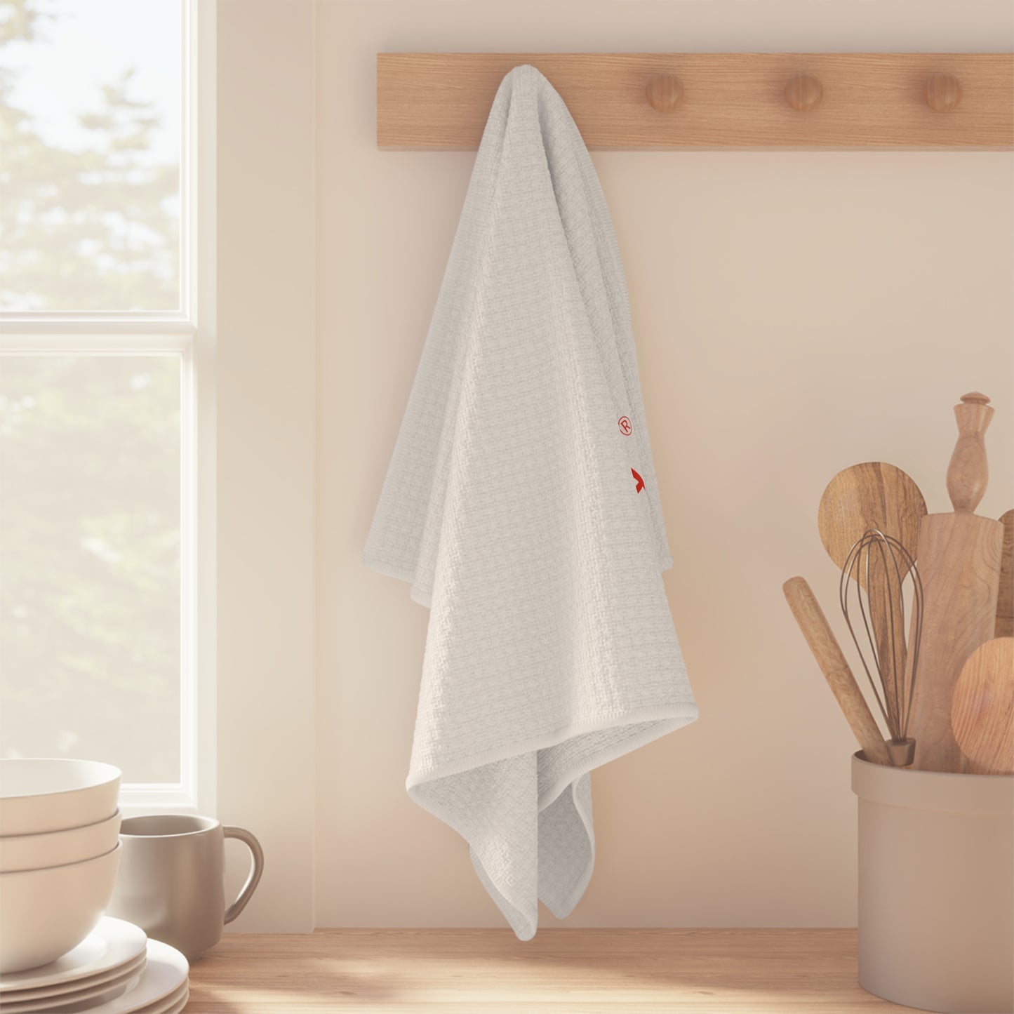 Microfiber Tea Towel (White)