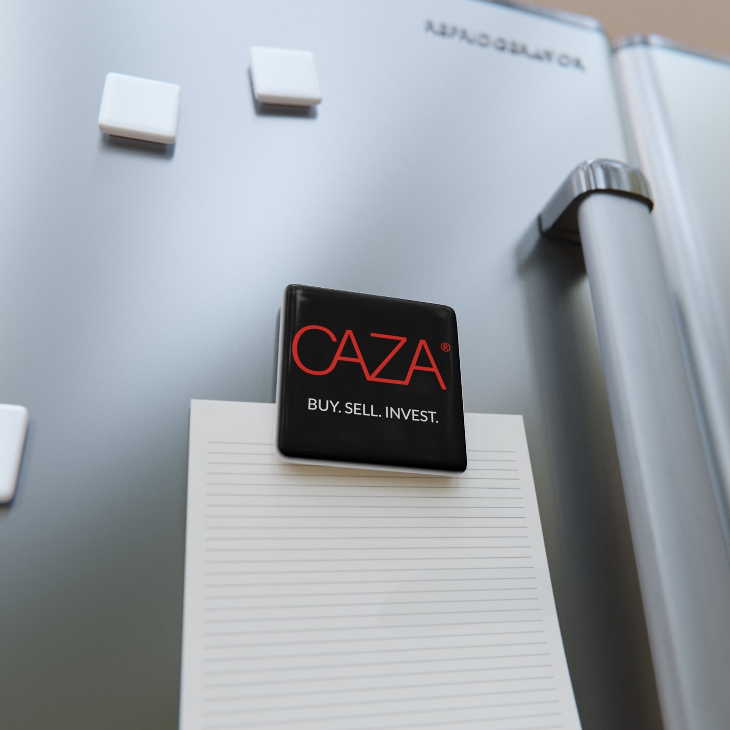 Porcelain Magnet (Black)