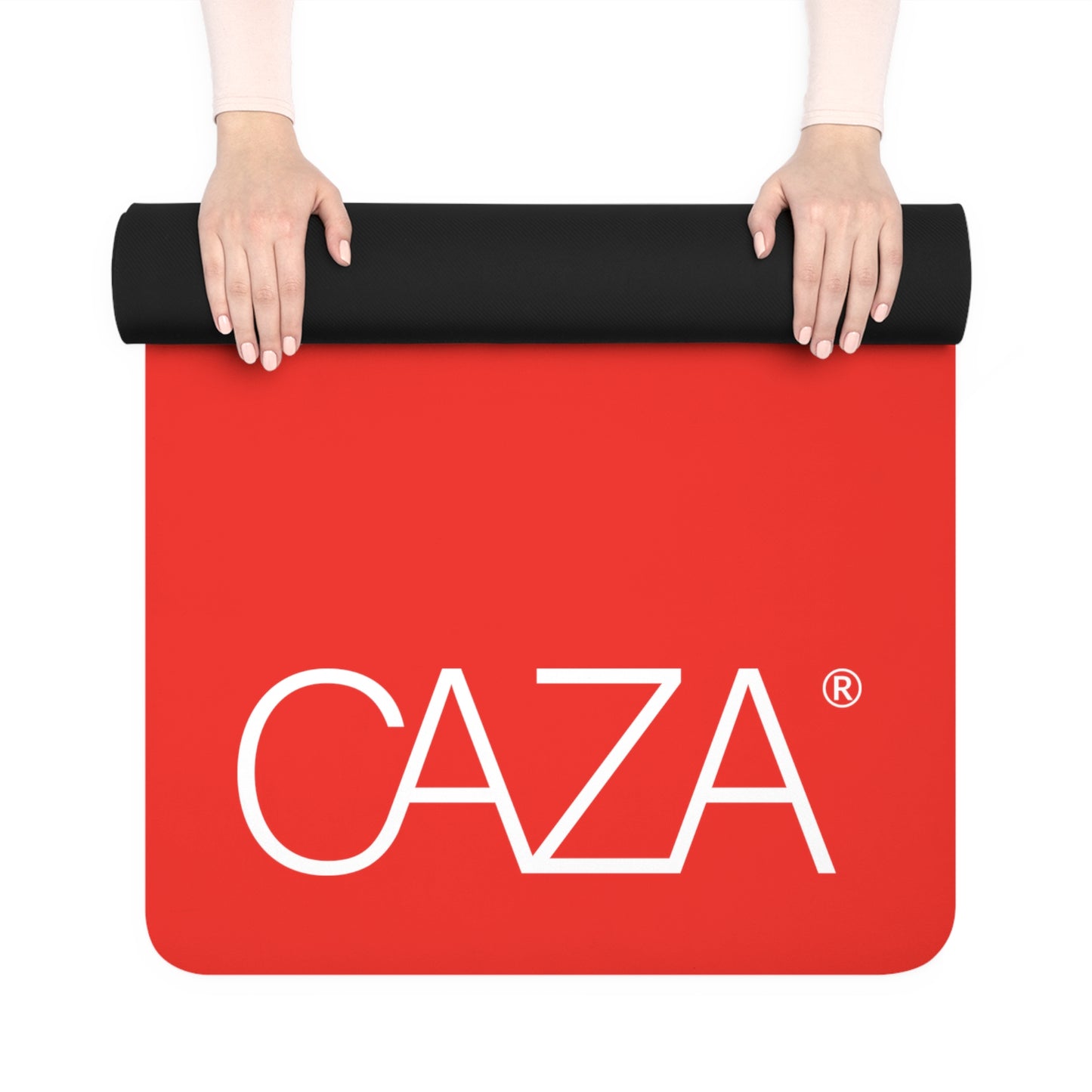 Rubber Yoga Mat (Red)