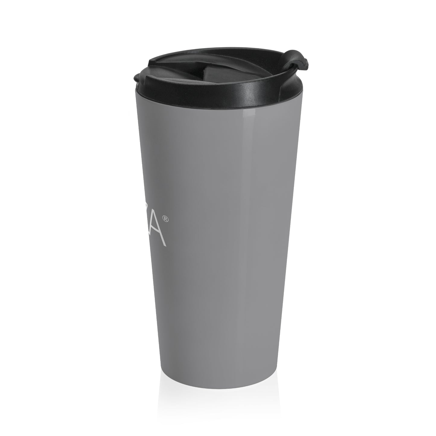 Stainless Steel Travel Mug (Grey)
