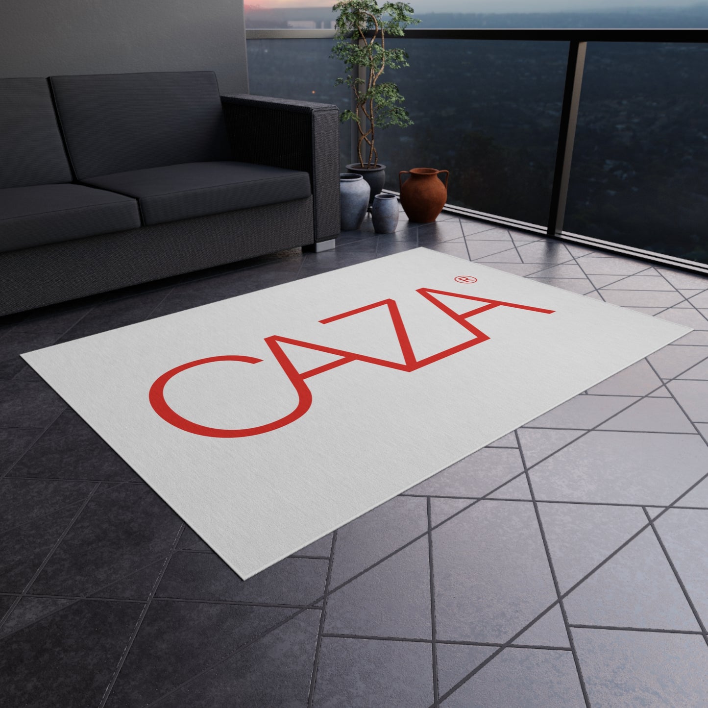 Outdoor Rug (White)