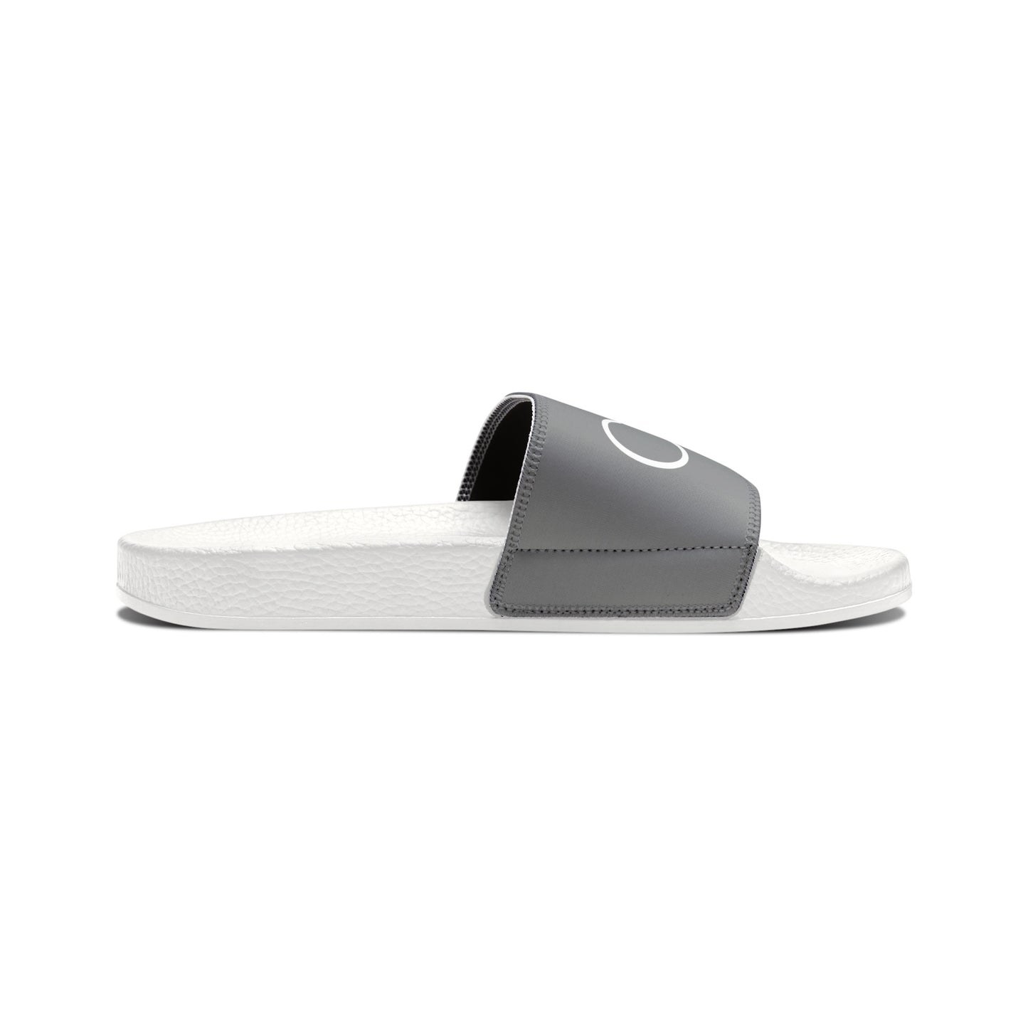 Youth PU Slide Sandals (Grey)