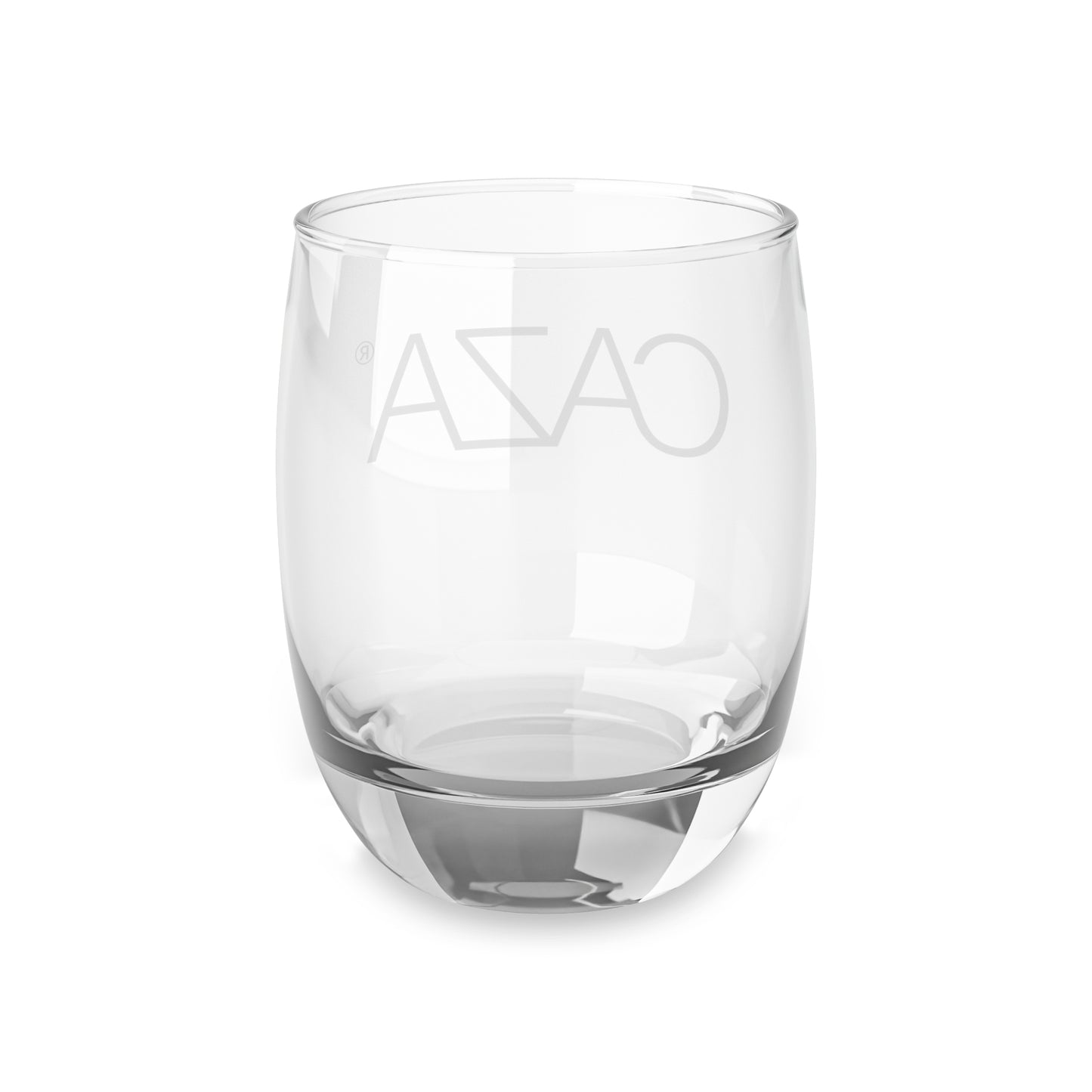 Whiskey Glass | White CAZA® Logo