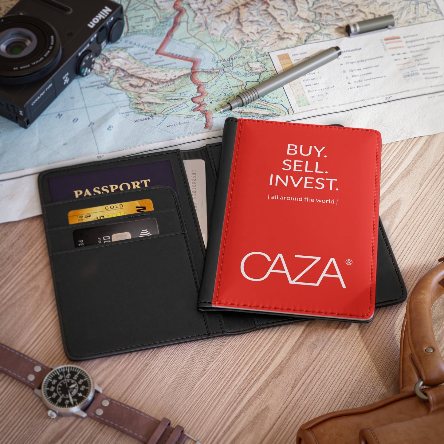 Passport Cover (Red)
