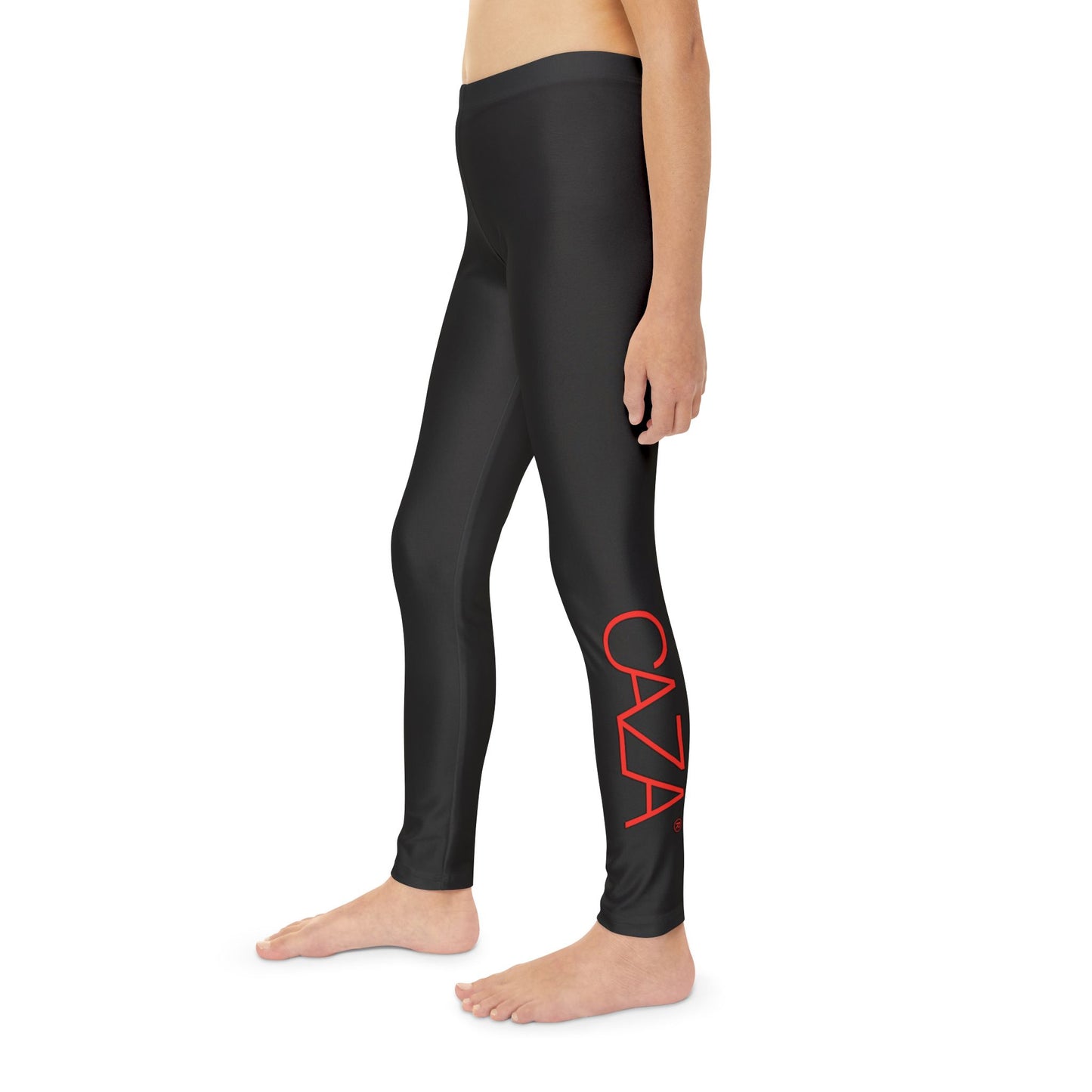 Youth Full-Length Leggings (Black)