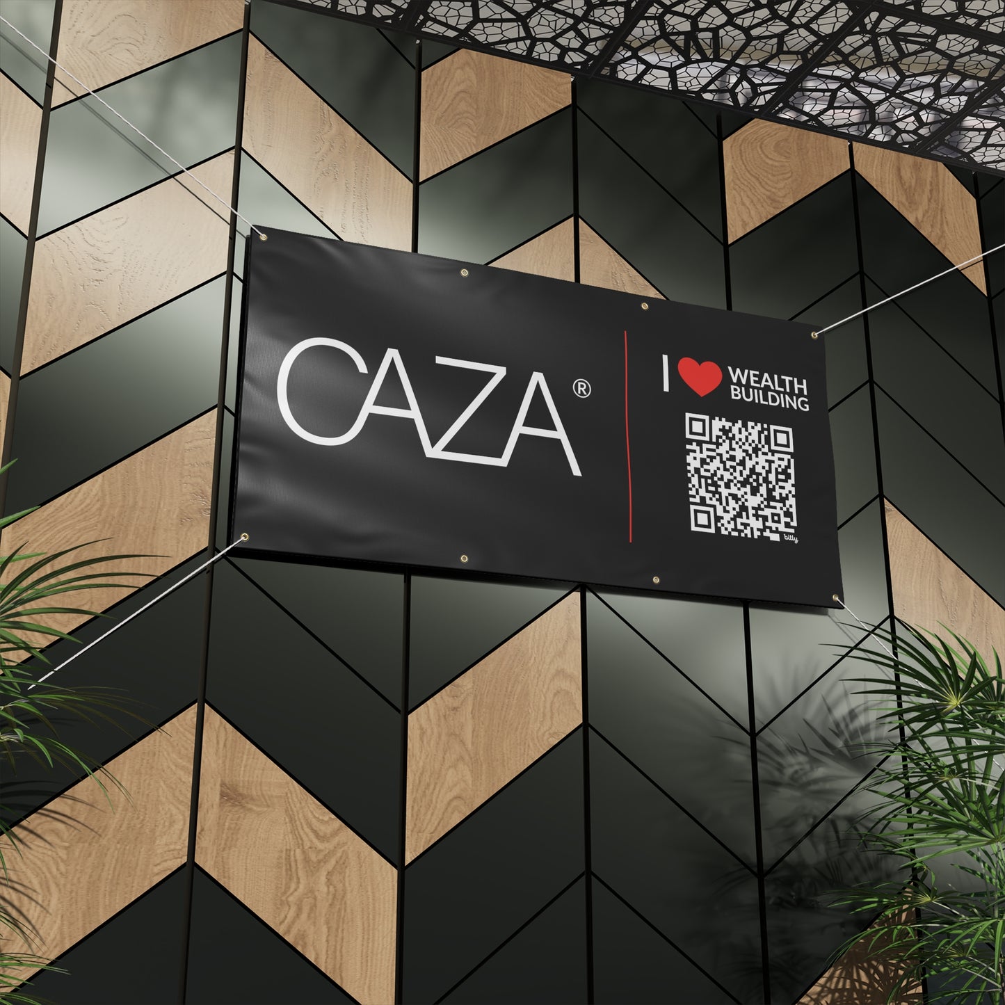 Join CAZA® | Matte Banner (Black)