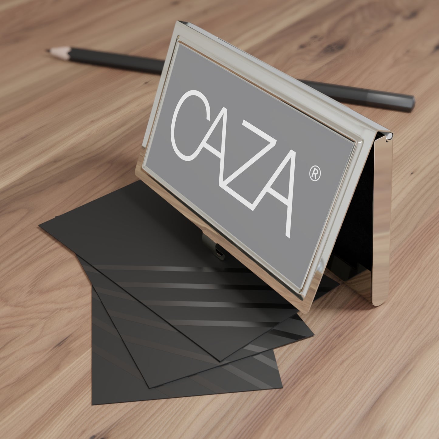 Business Card Holder (Grey)