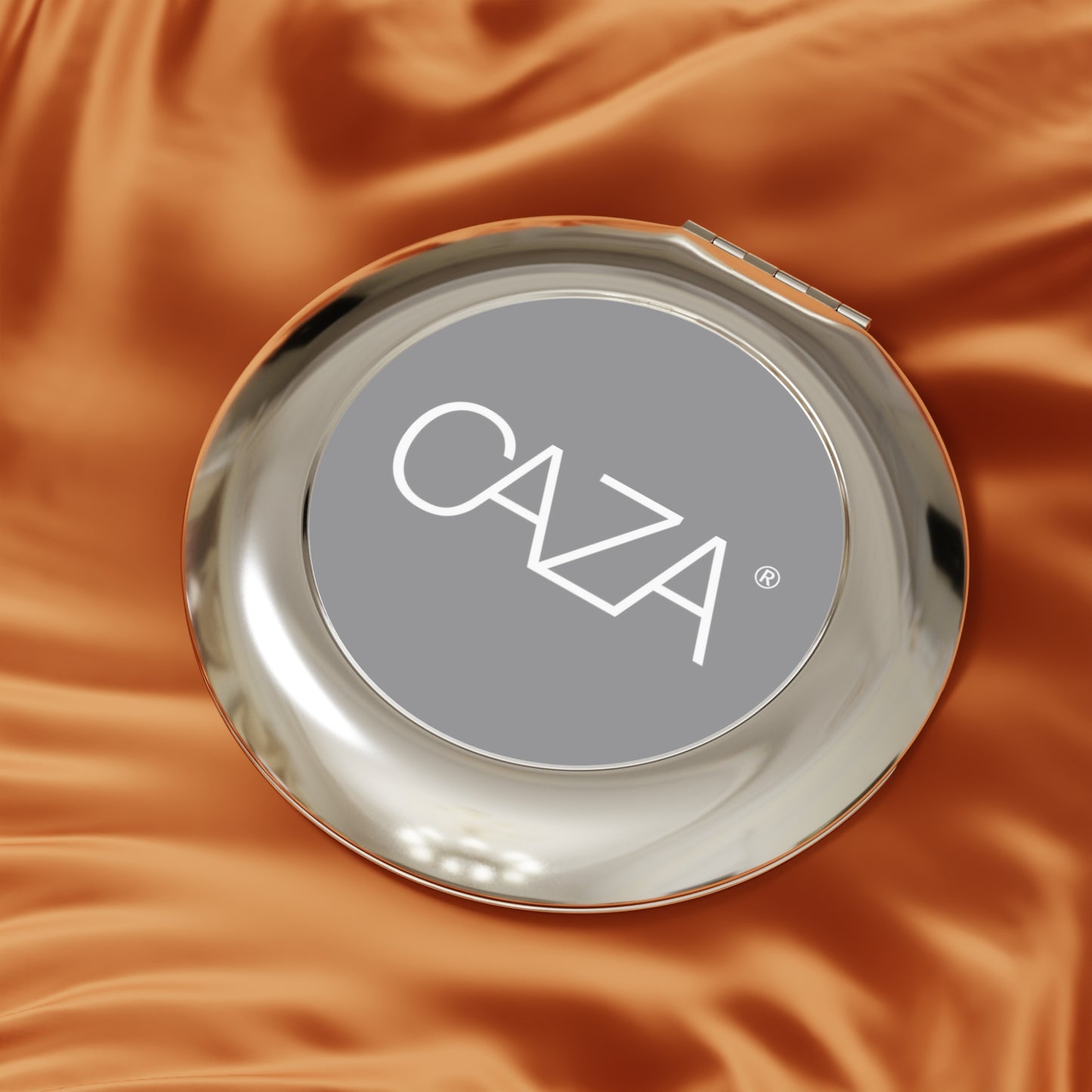 Compact Travel Mirror (Grey)