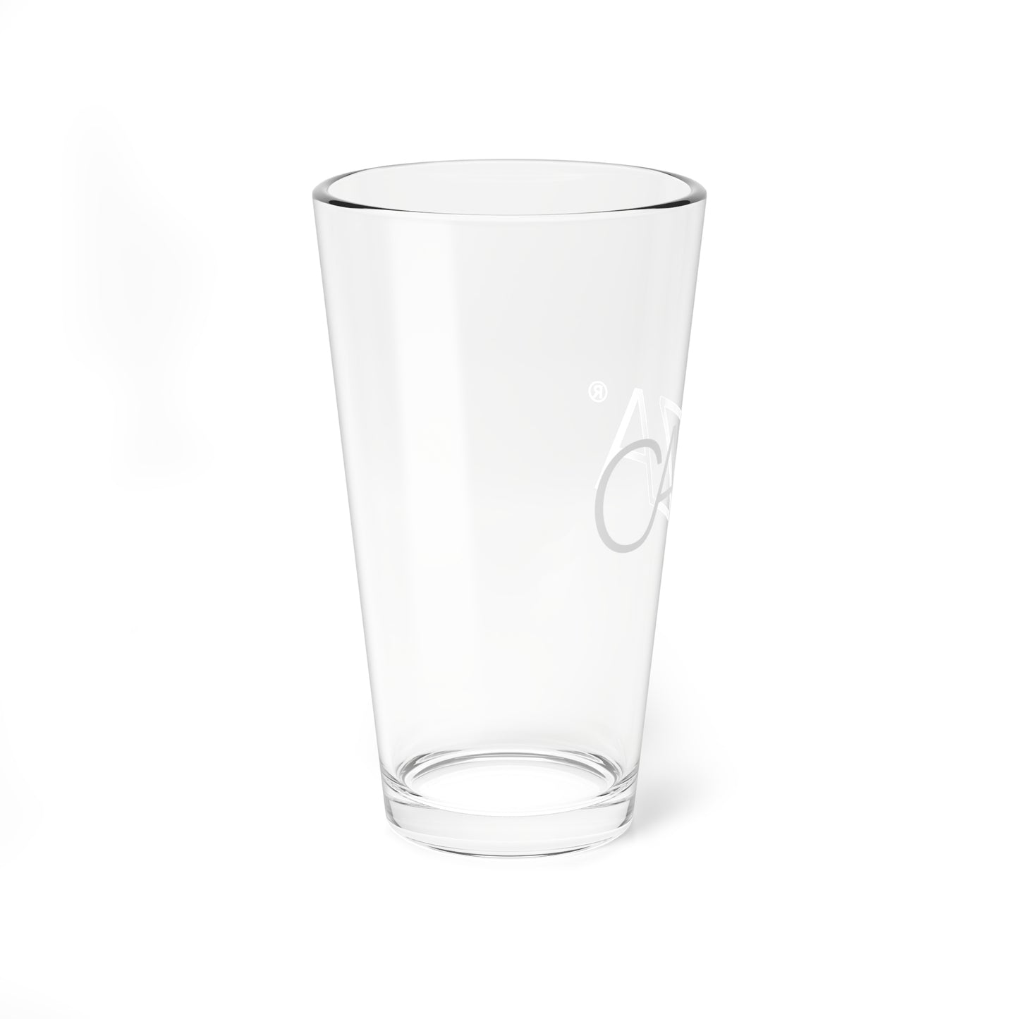 Mixing Glass, 16oz | White CAZA® Logo