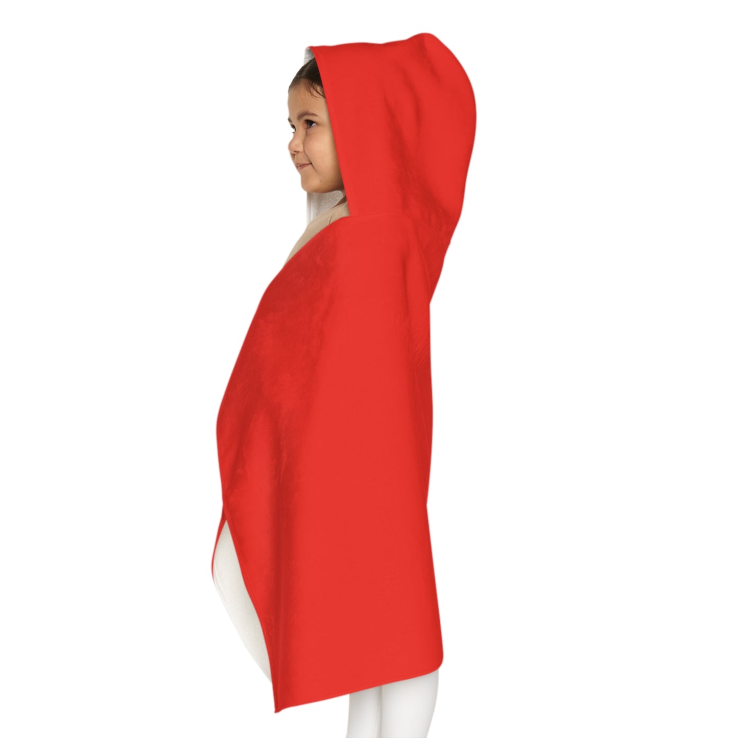 Youth Hooded Towel (Red)
