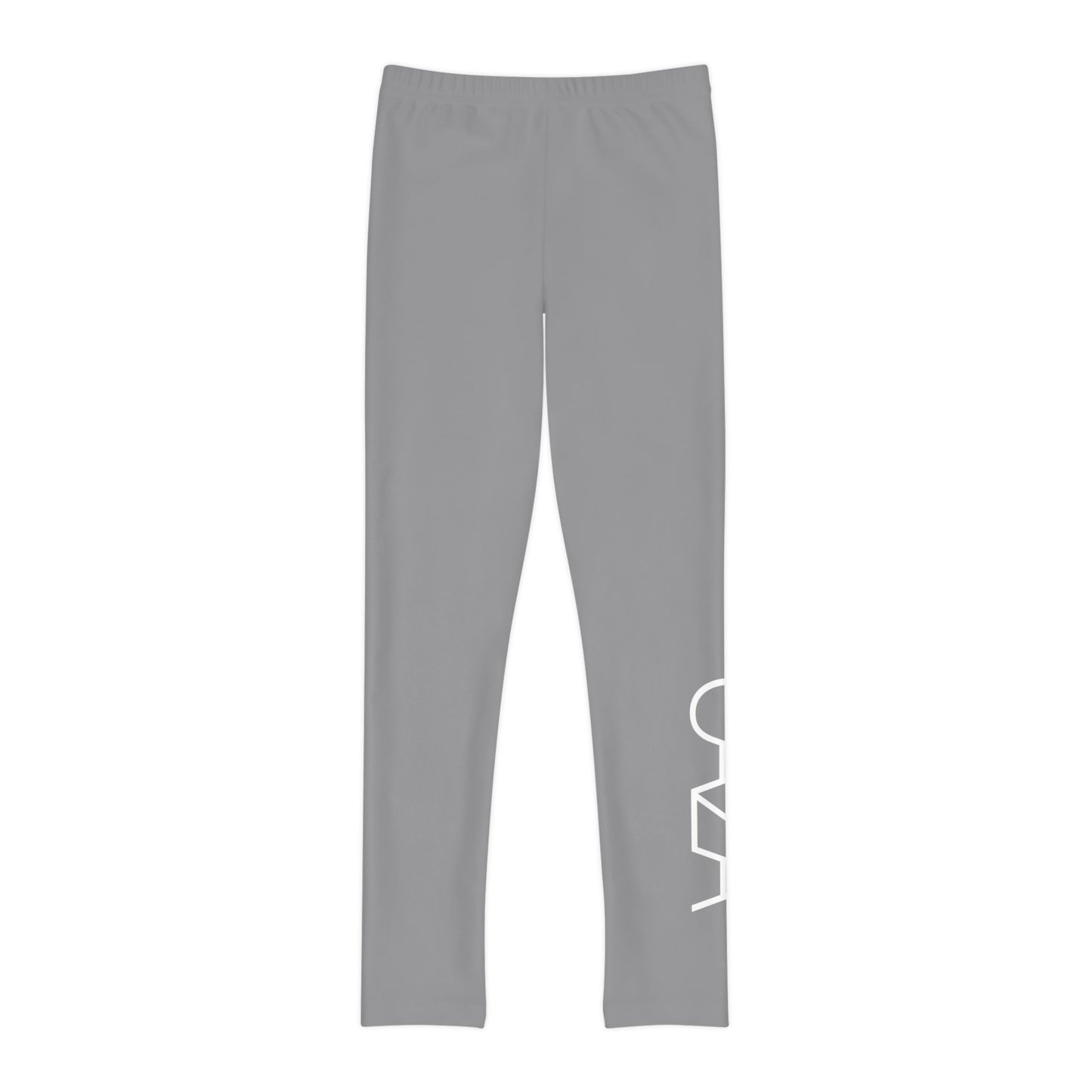 Youth Full-Length Leggings (Grey)